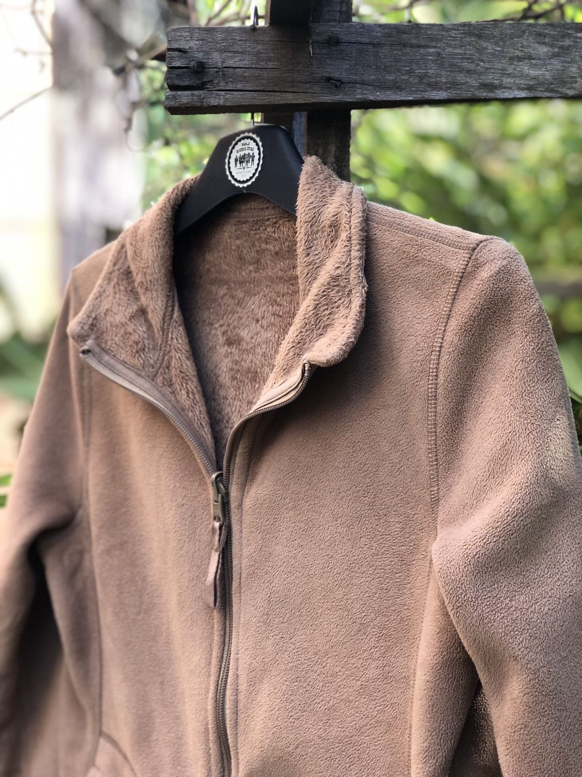 Japanese Brand Uniqlo Reversible Brown Fleece Zipper Sweater Jacket Size US S / EU 44-46 / 1 - 2 Thumbnail