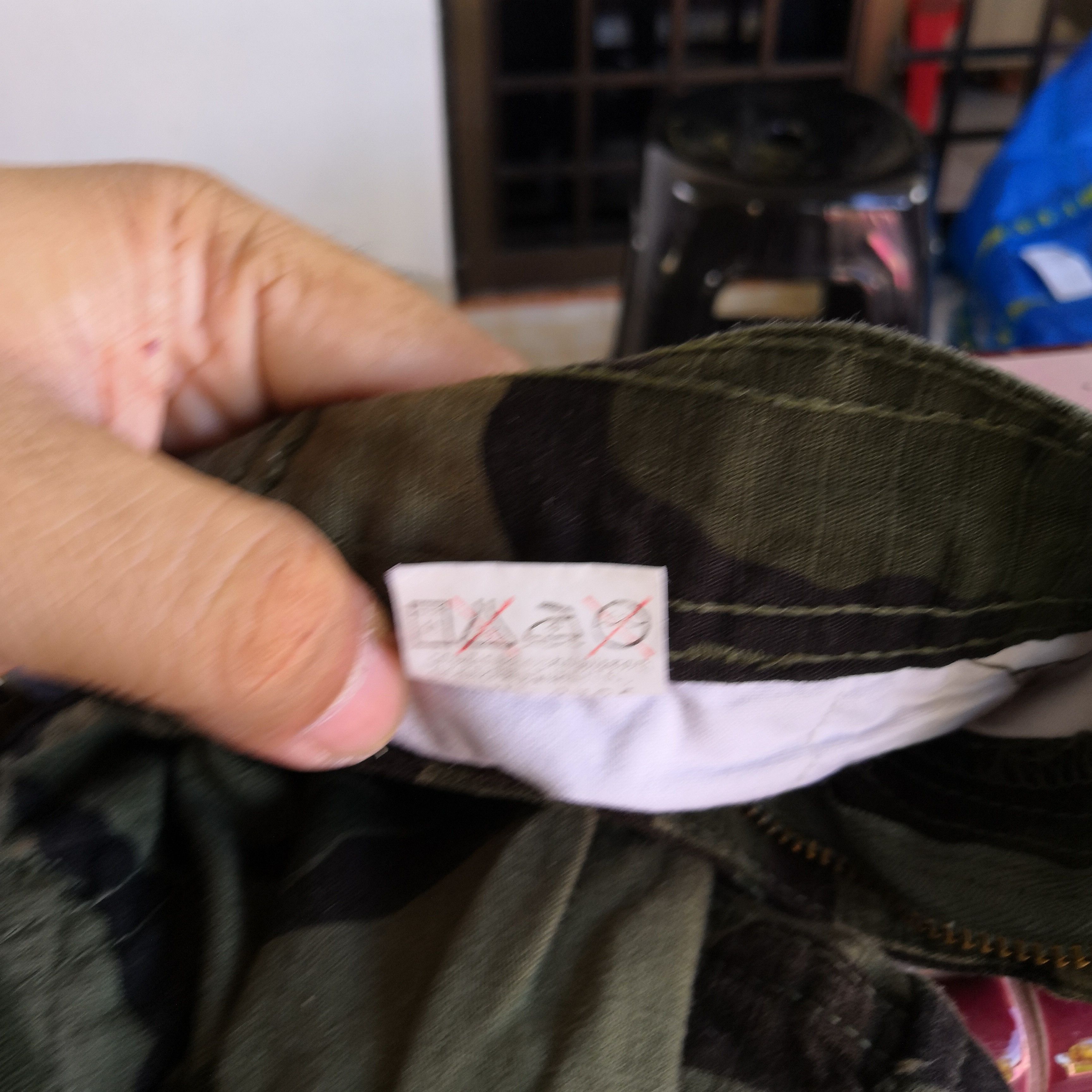 Japanese Brand × Vintage Baggy Japanese Cargo Pants Multi Pocket Camouflage Trousers Size 28" / US 6 / IT 42 - 10 Thumbnail