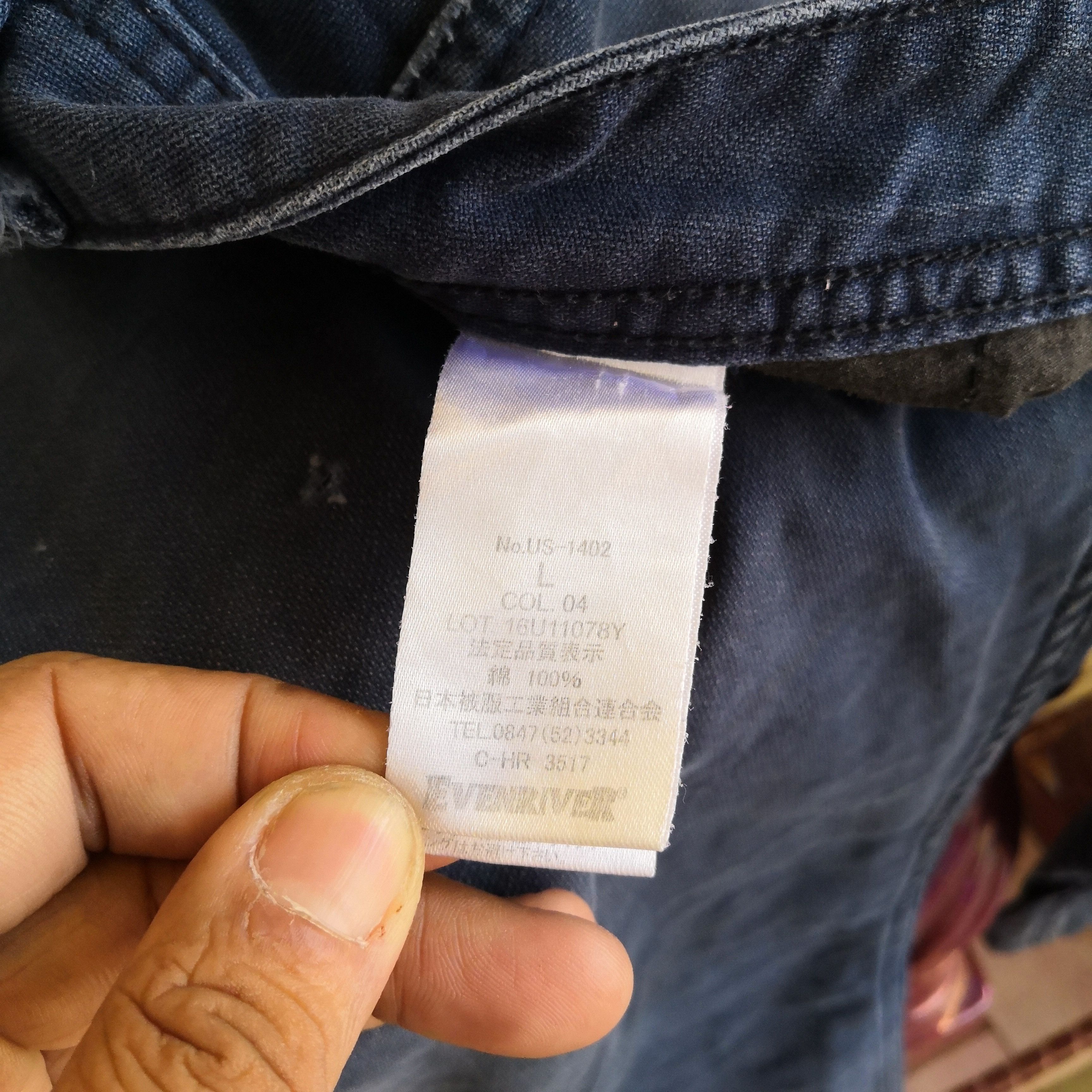 Japanese Brand × Vintage Dirty Japanese Cargo Pants Bondage Trousers Fatigue Pants Size US 30 / EU 46 - 9 Thumbnail