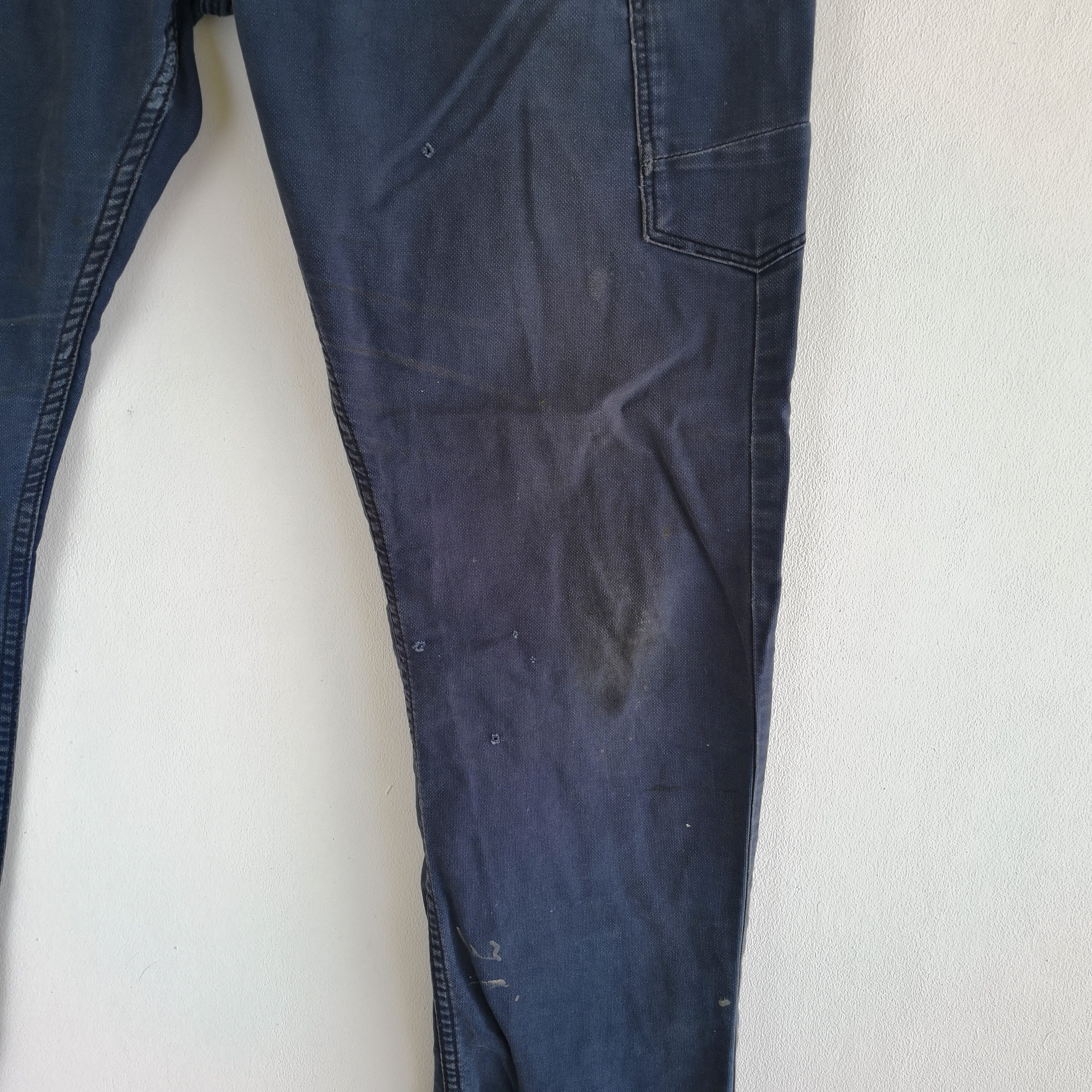Japanese Brand × Vintage Dirty Japanese Cargo Pants Bondage Trousers Fatigue Pants Size US 30 / EU 46 - 11 Thumbnail