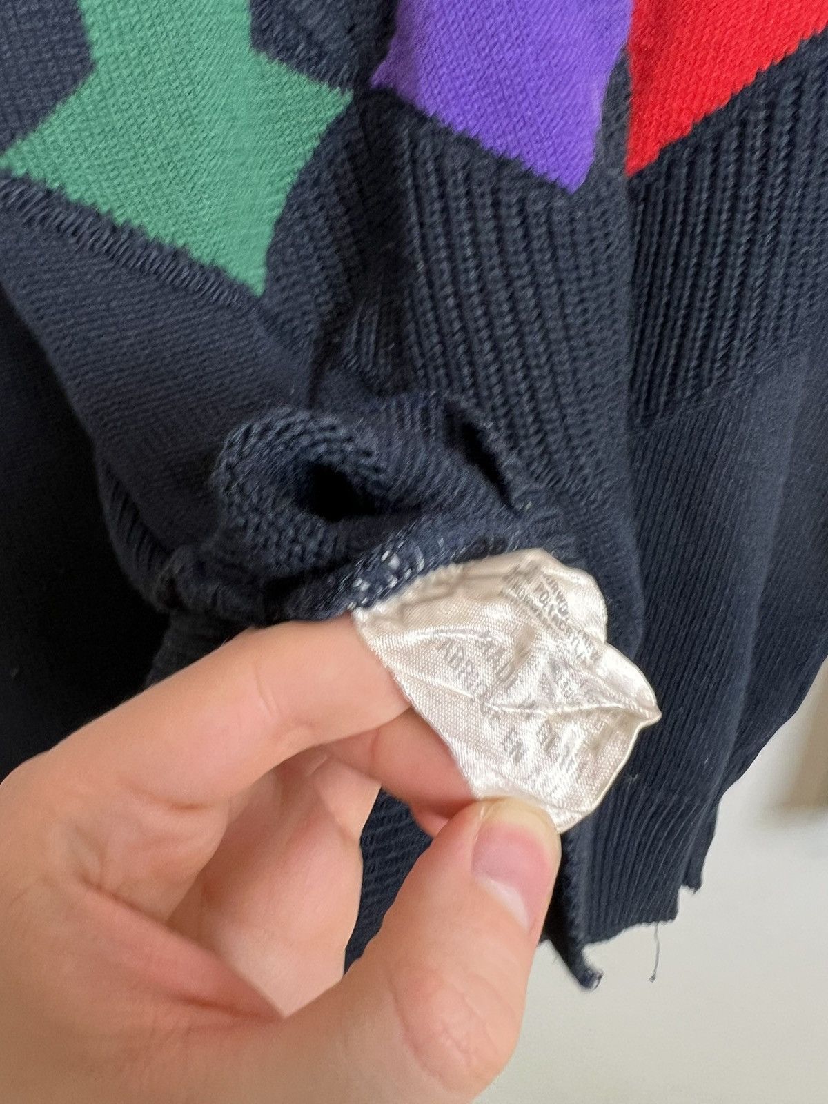 Carlo Colucci Rare Vintage Carlo Colucci Wool Sweatshirt Knit Coogi Vibe Size US XL / EU 56 / 4 - 8 Thumbnail