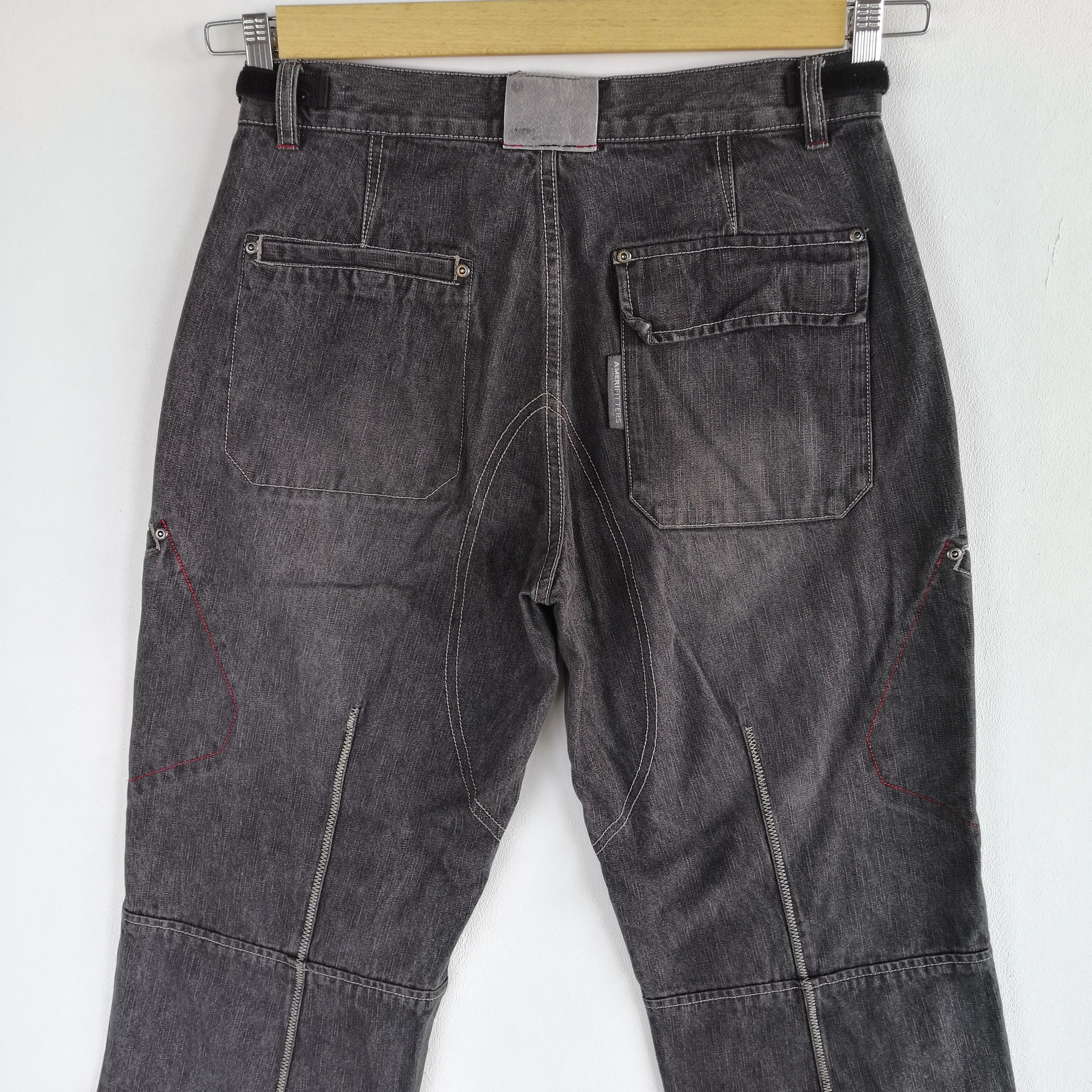 Japanese Brand × Vintage Ameri Fitter Japanese Cargo Pants Multi Pocket Trousers Size US 30 / EU 46 - 4 Thumbnail