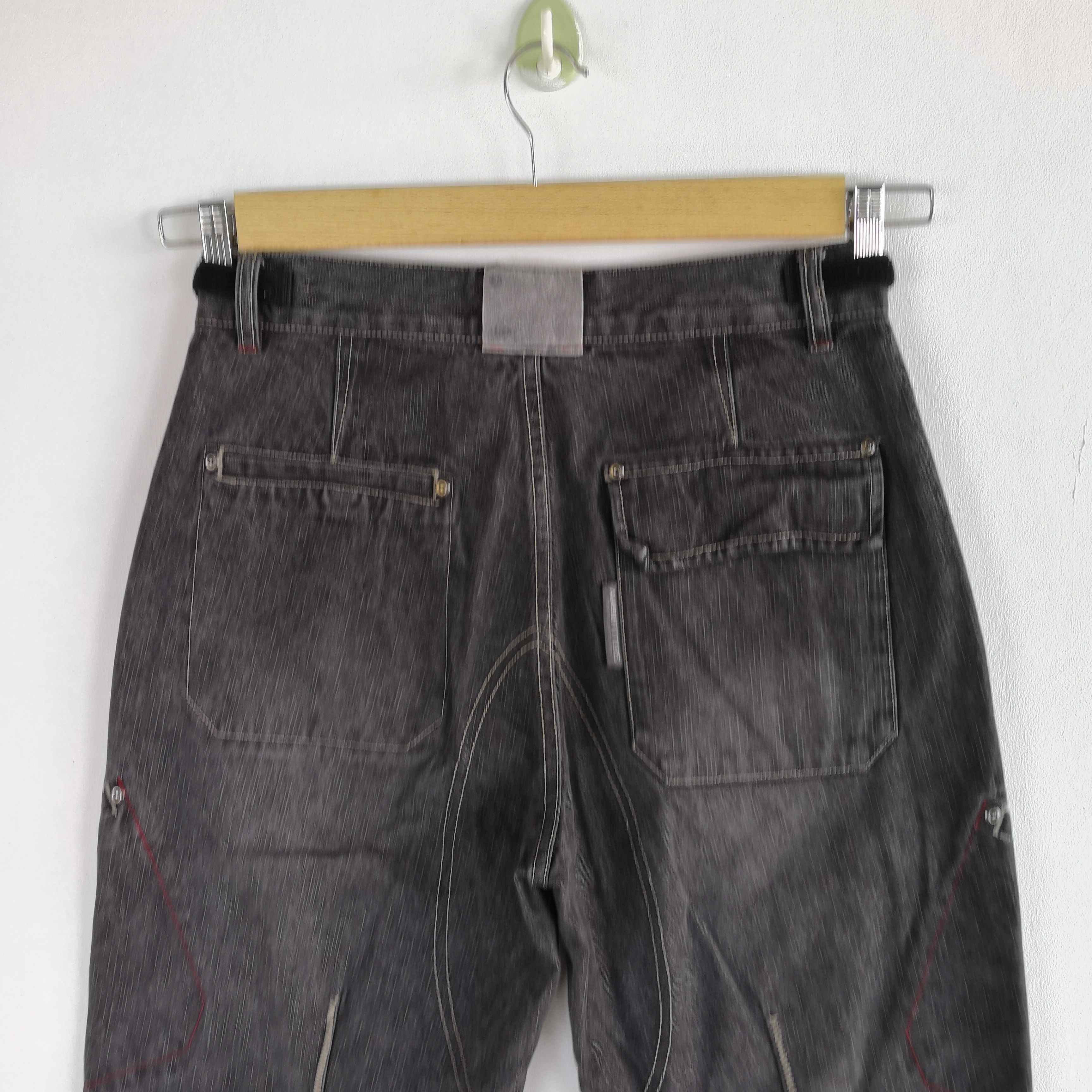 Japanese Brand × Vintage Ameri Fitter Japanese Cargo Pants Multi Pocket Trousers Size US 30 / EU 46 - 6 Thumbnail