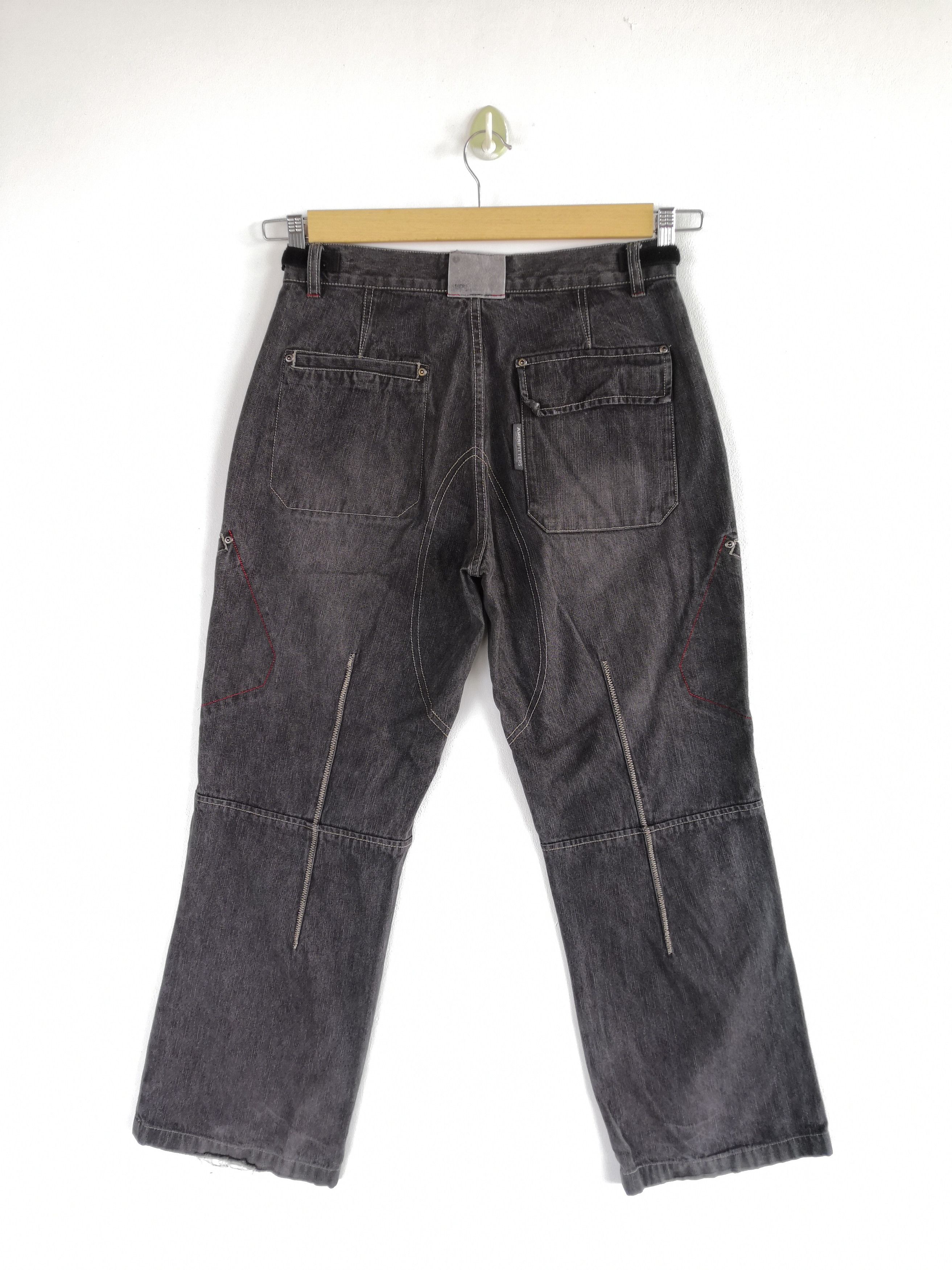 Japanese Brand × Vintage Ameri Fitter Japanese Cargo Pants Multi Pocket Trousers Size US 30 / EU 46 - 2 Thumbnail