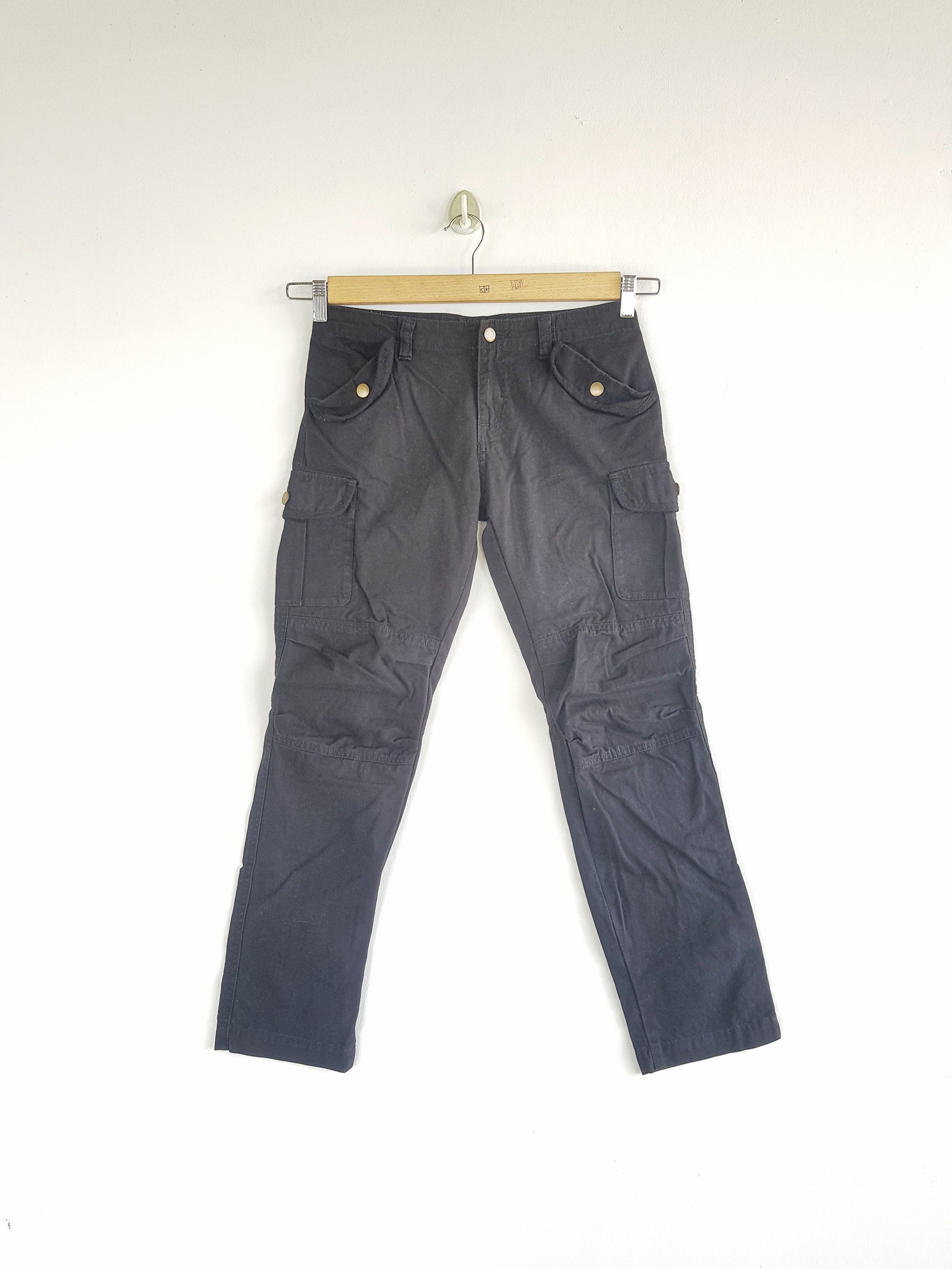 Japanese Brand × Vintage Vintage Japanese Cargo Pants Utility Multi Pocket Trousers Size US 28 / EU 44 - 1 Thumbnail