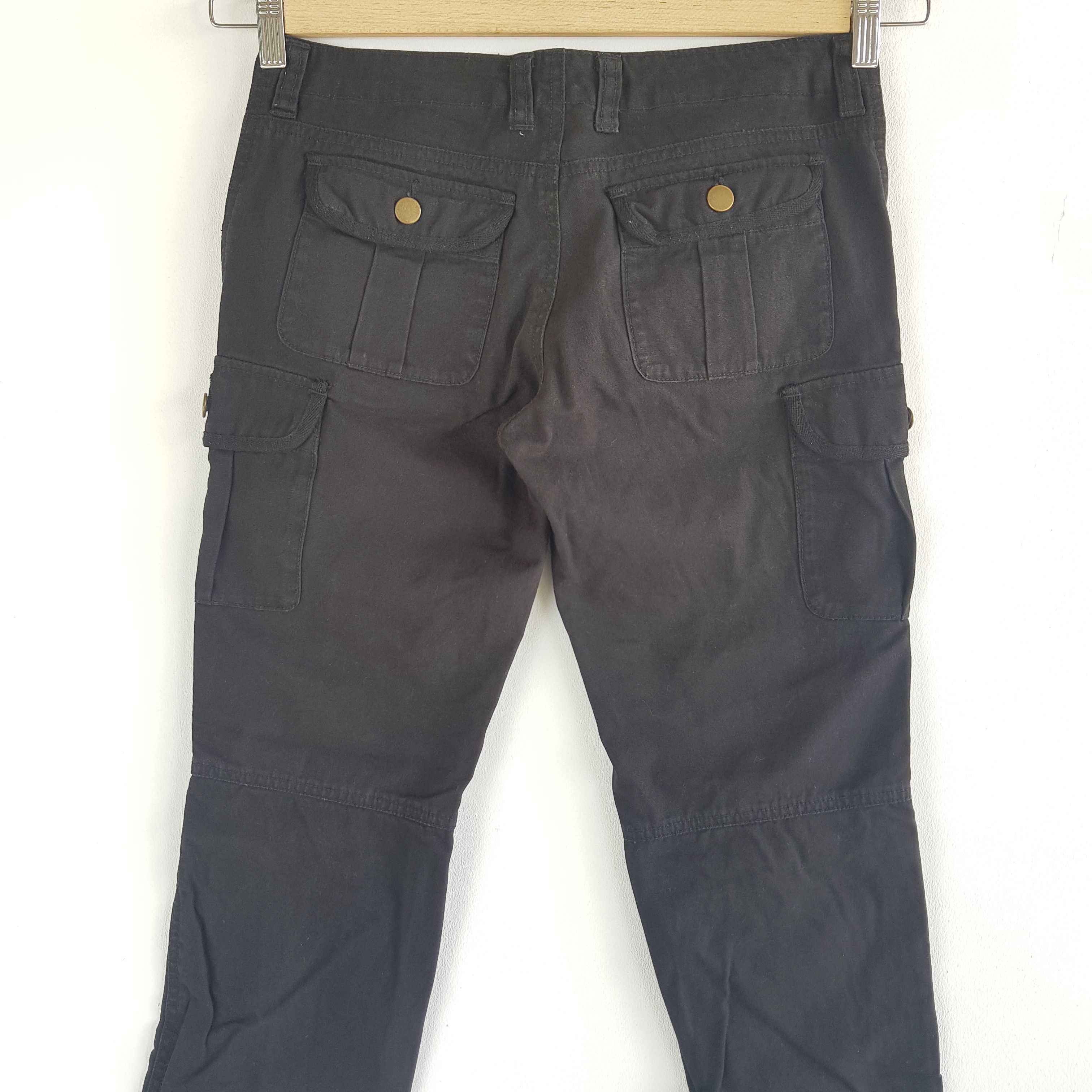 Japanese Brand × Vintage Vintage Japanese Cargo Pants Utility Multi Pocket Trousers Size US 28 / EU 44 - 6 Thumbnail