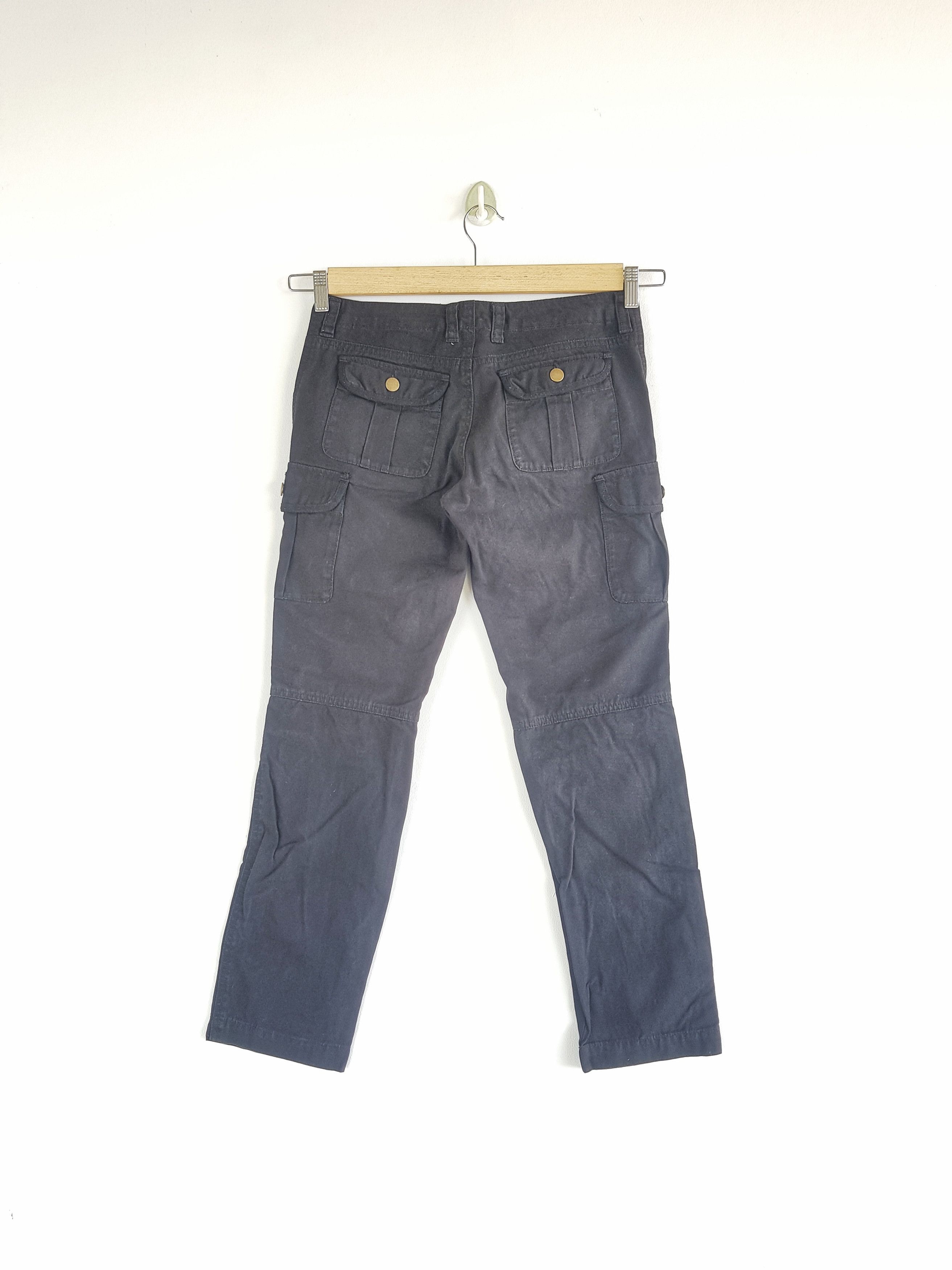 Japanese Brand × Vintage Vintage Japanese Cargo Pants Utility Multi Pocket Trousers Size US 28 / EU 44 - 2 Thumbnail