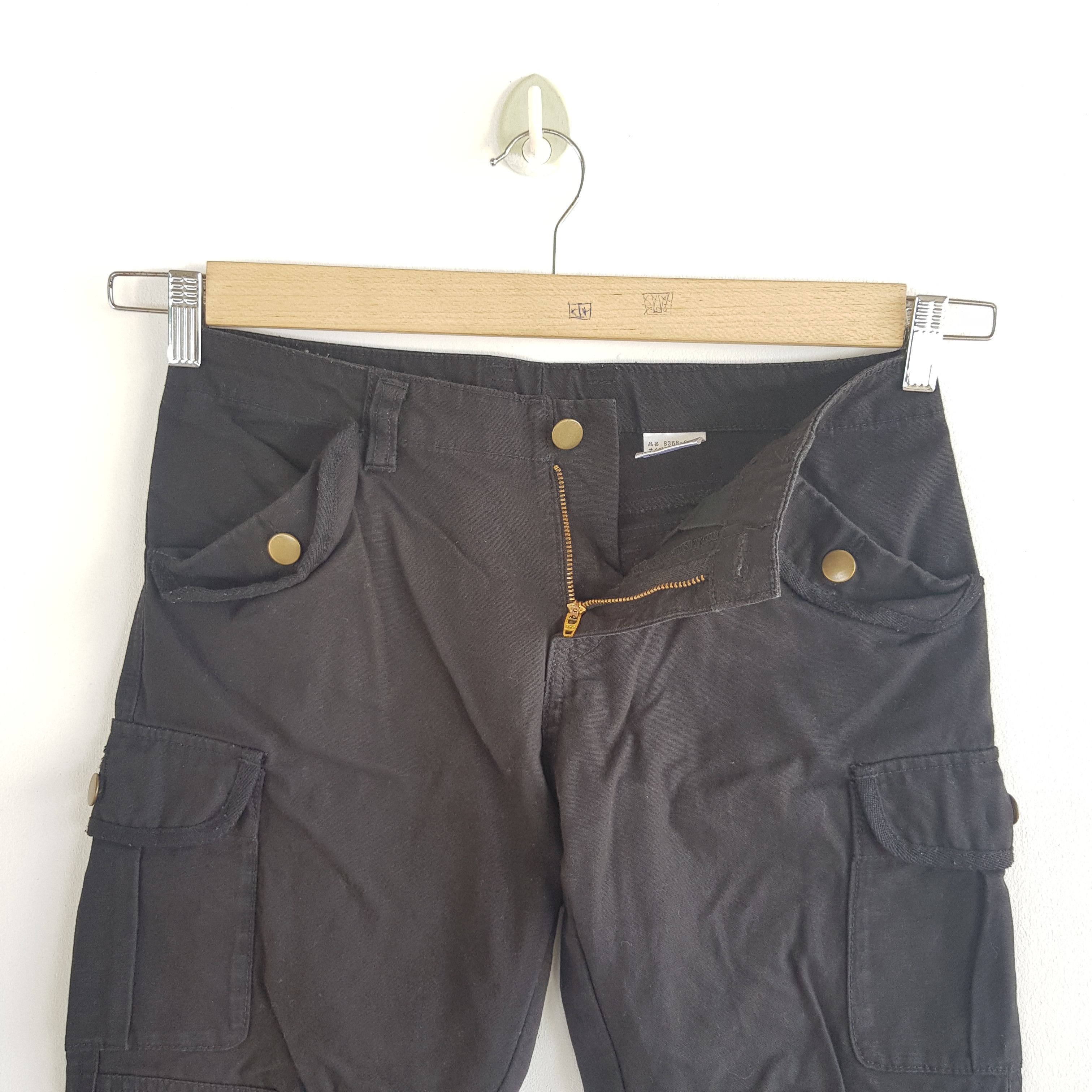 Japanese Brand × Vintage Vintage Japanese Cargo Pants Utility Multi Pocket Trousers Size US 28 / EU 44 - 7 Thumbnail