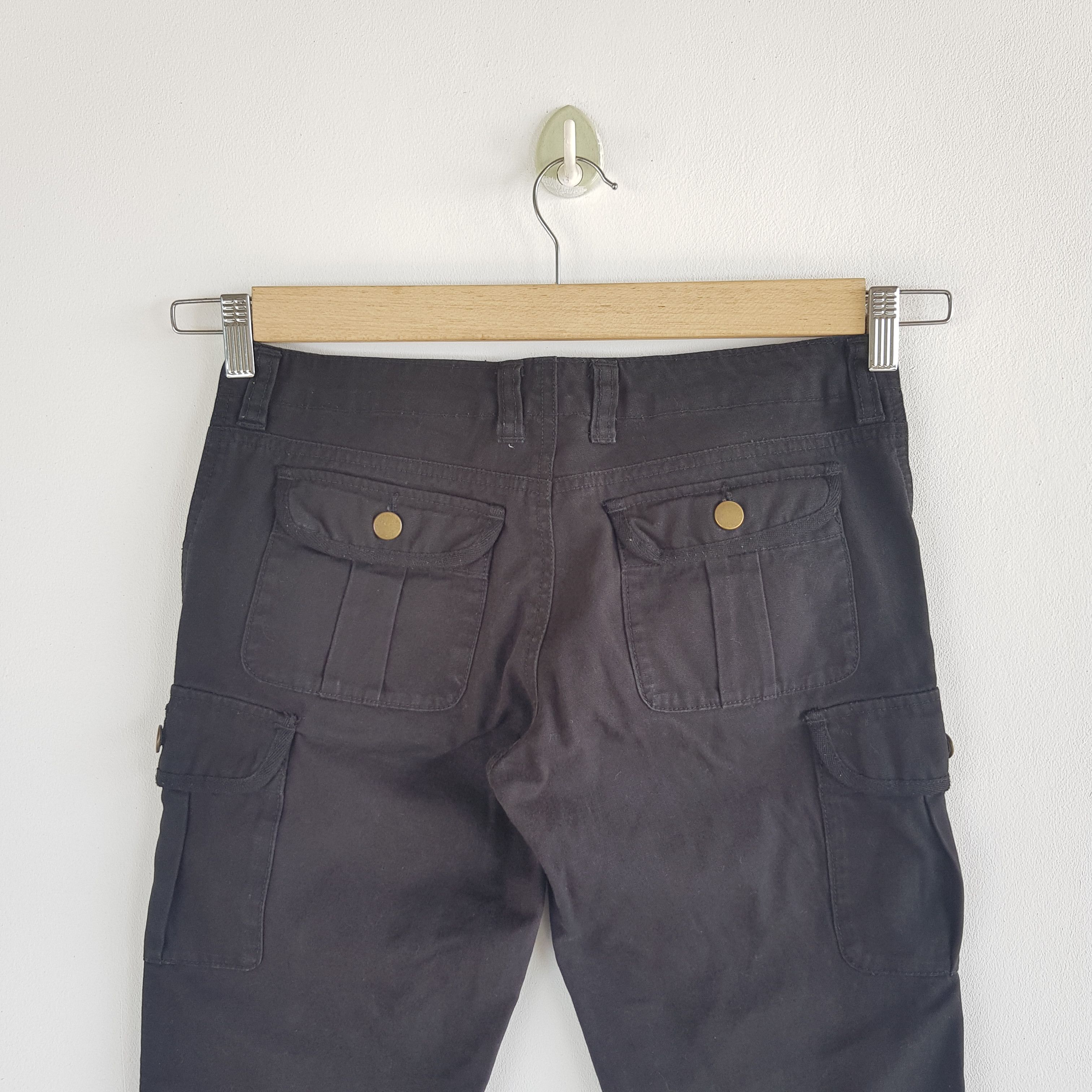Japanese Brand × Vintage Vintage Japanese Cargo Pants Utility Multi Pocket Trousers Size US 28 / EU 44 - 4 Thumbnail