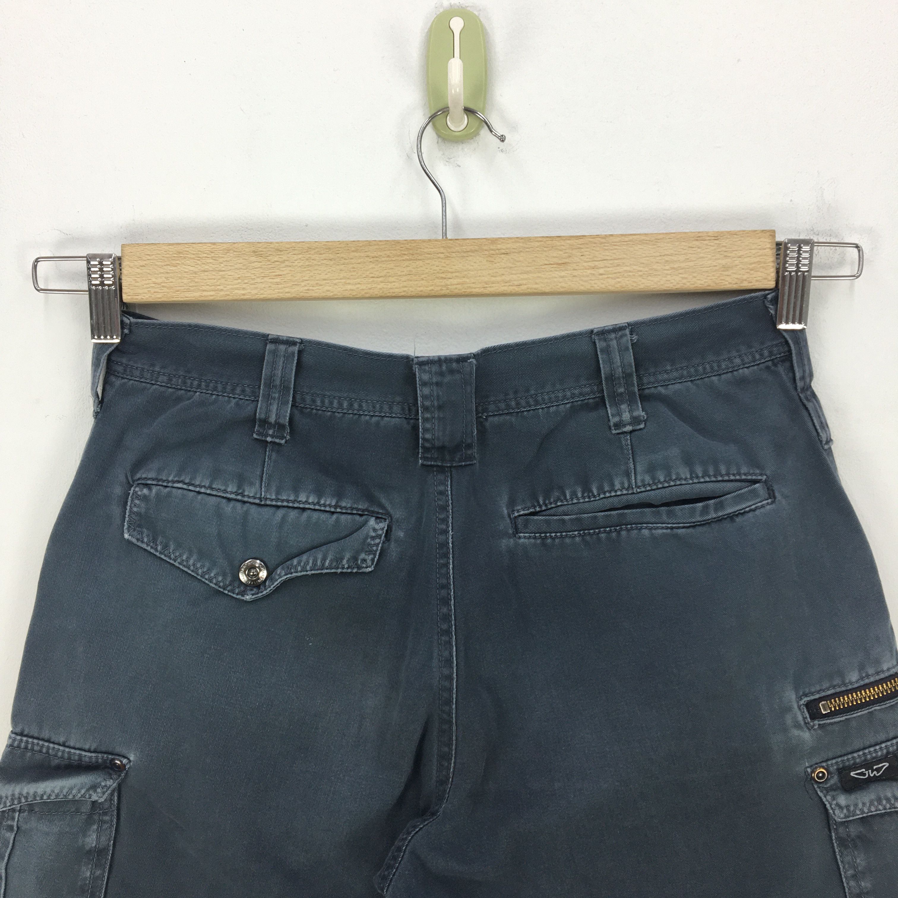 Japanese Brand × Vintage Vintage Japanese Cargo Pants Multi Pocket Pants Travis Size US 30 / EU 46 - 7 Thumbnail