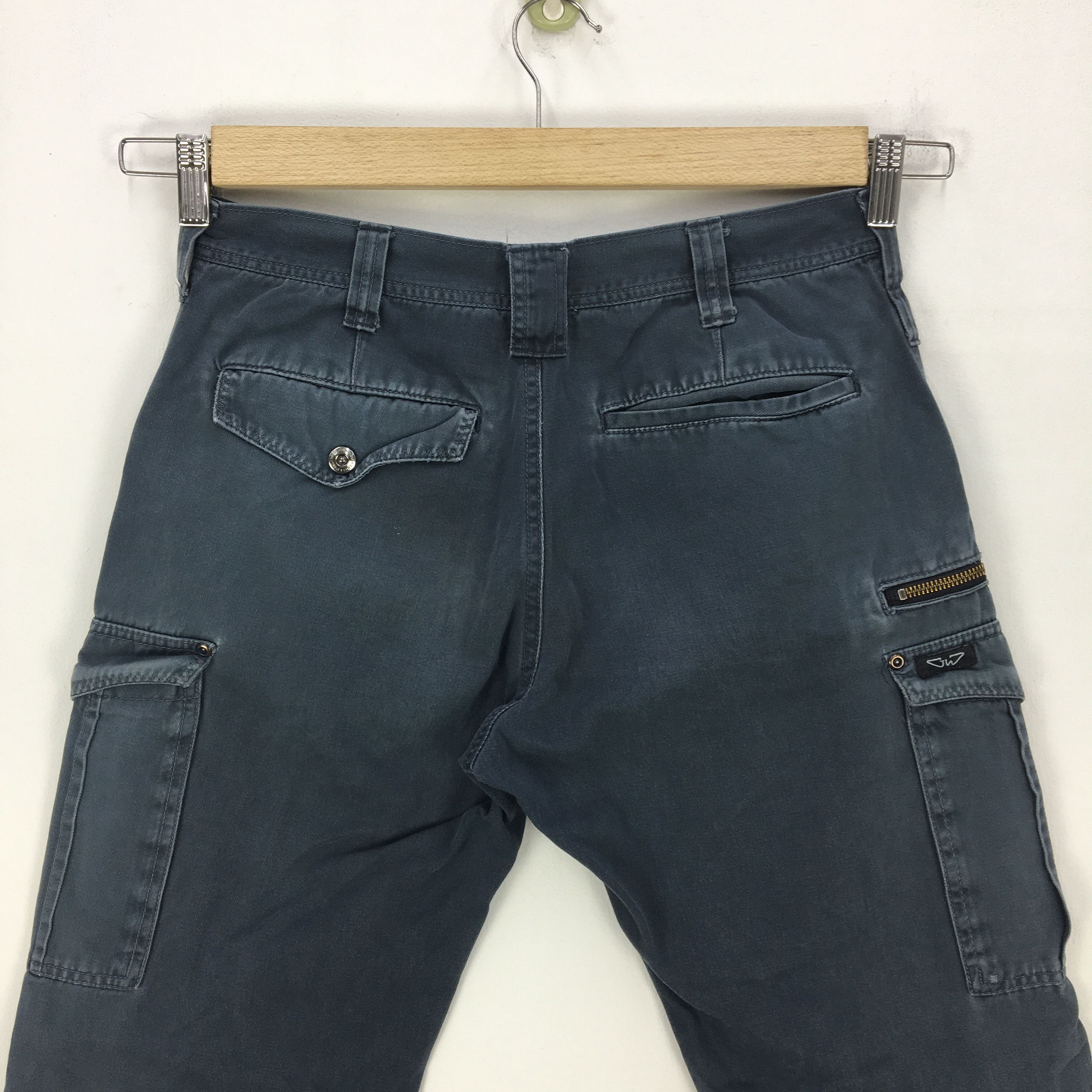 Japanese Brand × Vintage Vintage Japanese Cargo Pants Multi Pocket Pants Travis Size US 30 / EU 46 - 8 Thumbnail