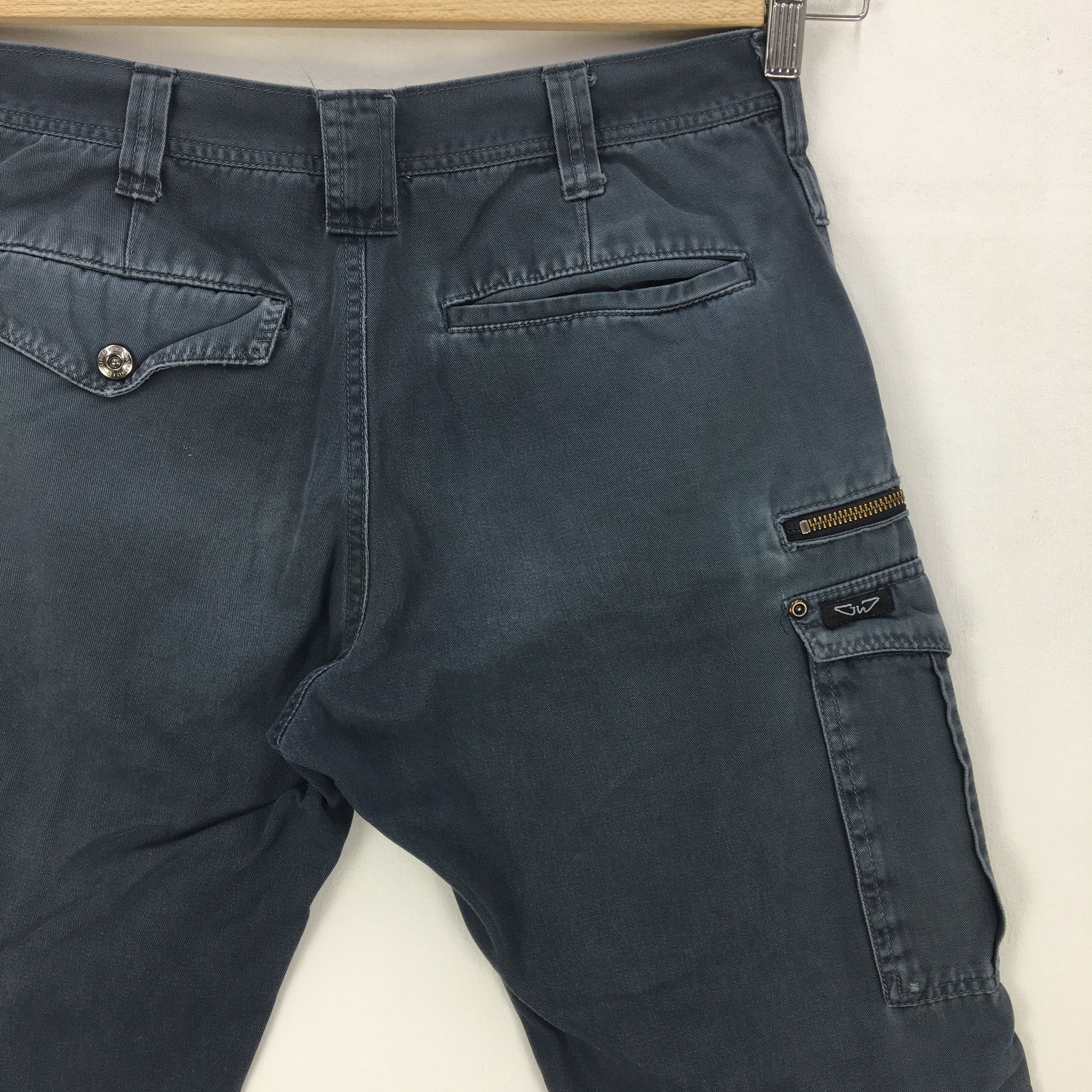 Japanese Brand × Vintage Vintage Japanese Cargo Pants Multi Pocket Pants Travis Size US 30 / EU 46 - 9 Thumbnail