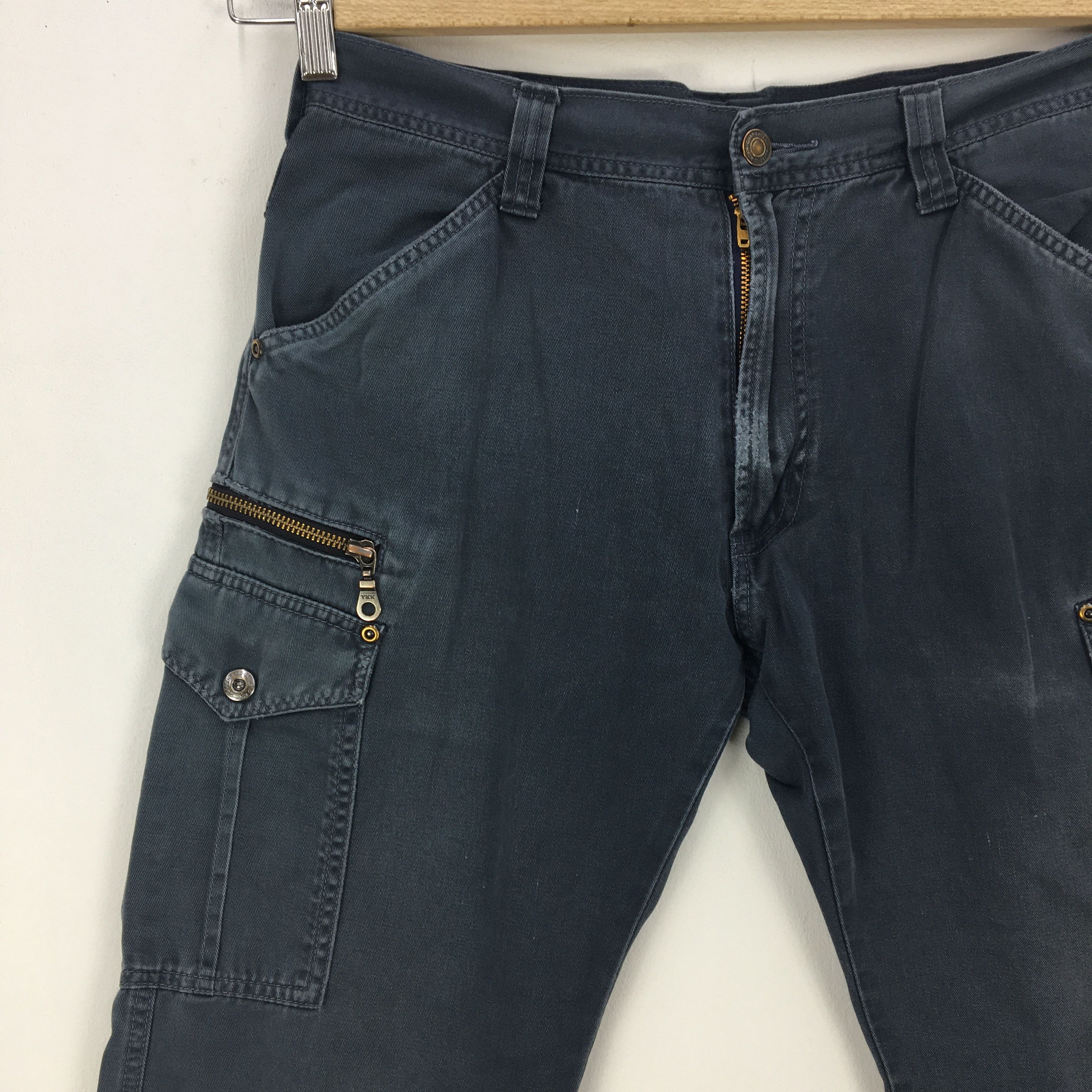 Japanese Brand × Vintage Vintage Japanese Cargo Pants Multi Pocket Pants Travis Size US 30 / EU 46 - 6 Thumbnail