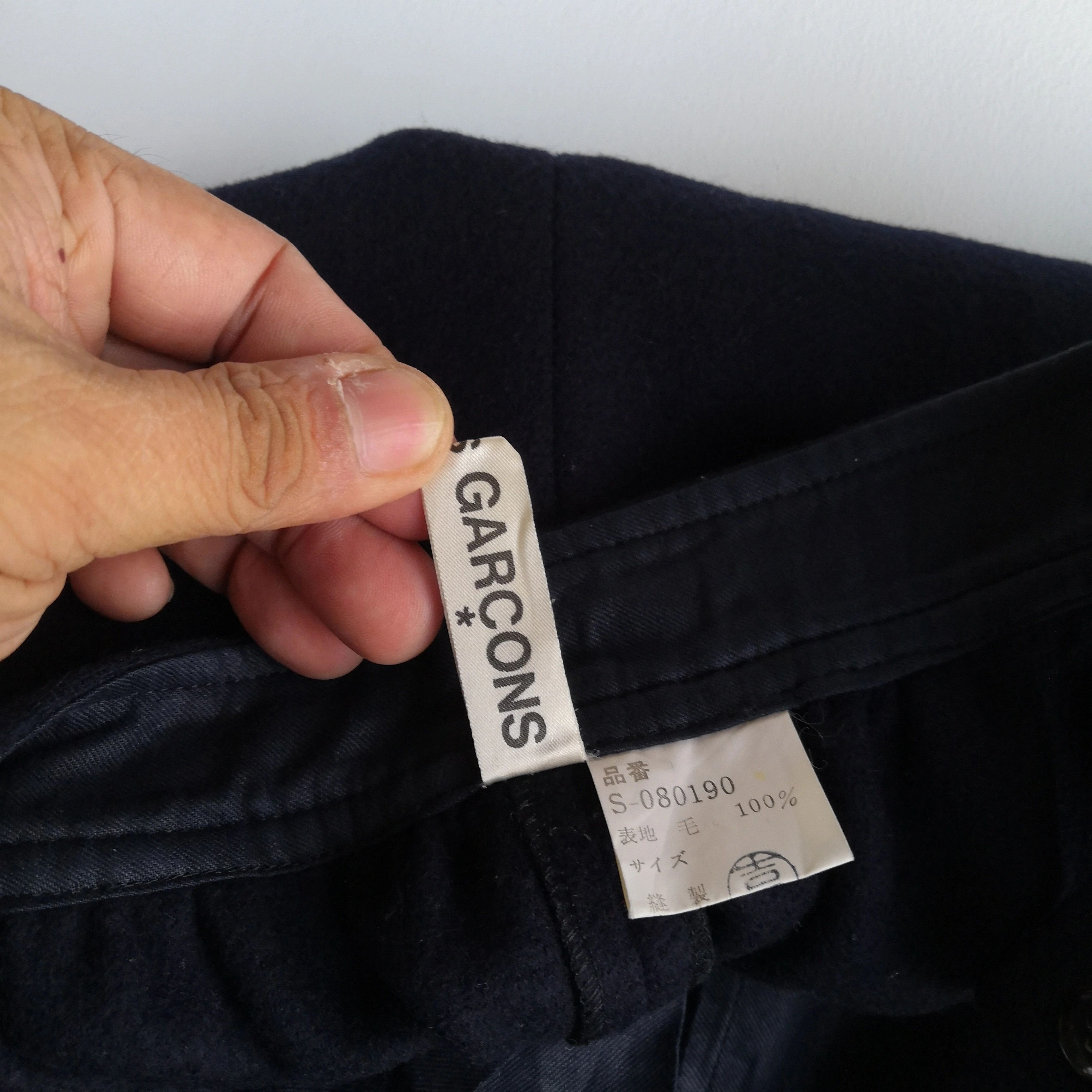 Comme des Garcons CDG Comme de Garcon Wool Bermuda Short Flared Pants Size 22" - 5 Thumbnail