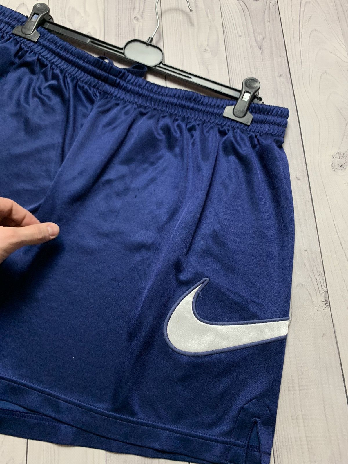 Nike × Vintage Vintage Nike shorts big logo swoosh size XL rare Size US 36 / EU 52 - 3 Thumbnail