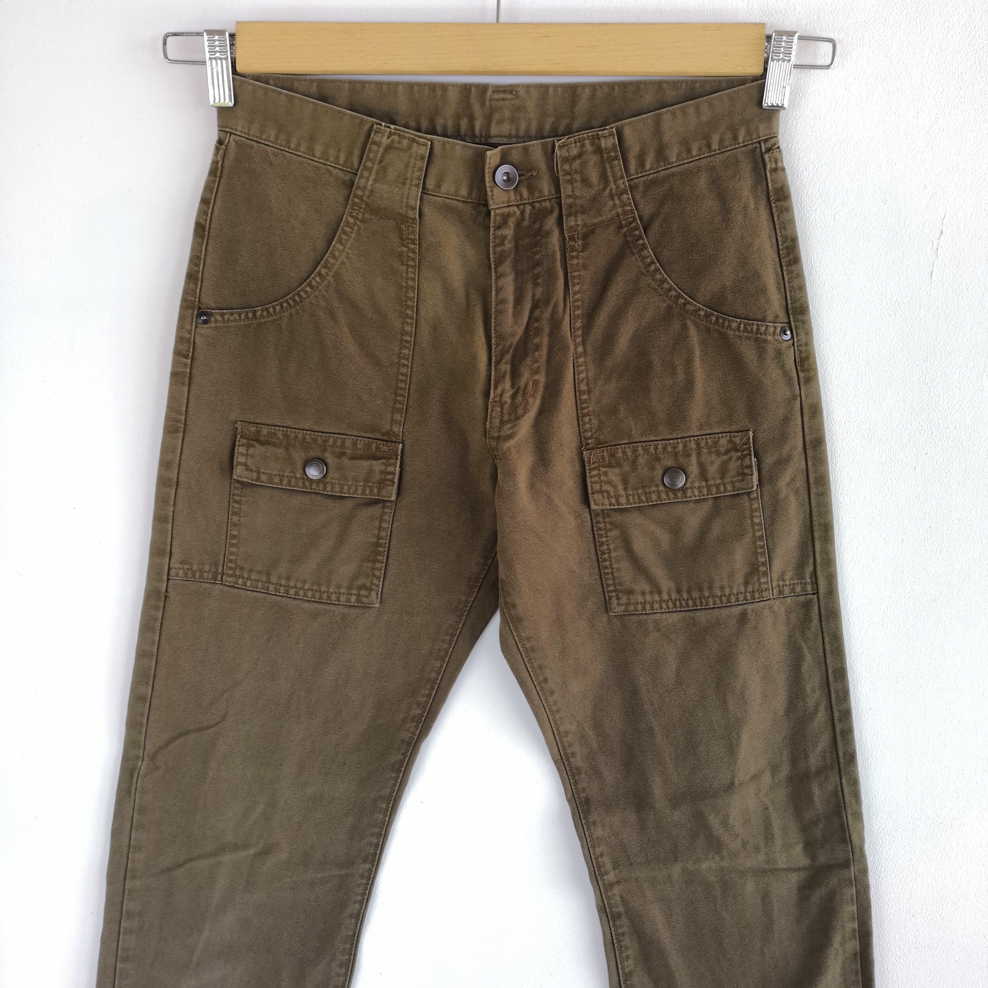 Japanese Brand × Vintage Vintage Japanese Cargo Pants Bush Pants Utility Trousers Size US 28 / EU 44 - 3 Thumbnail