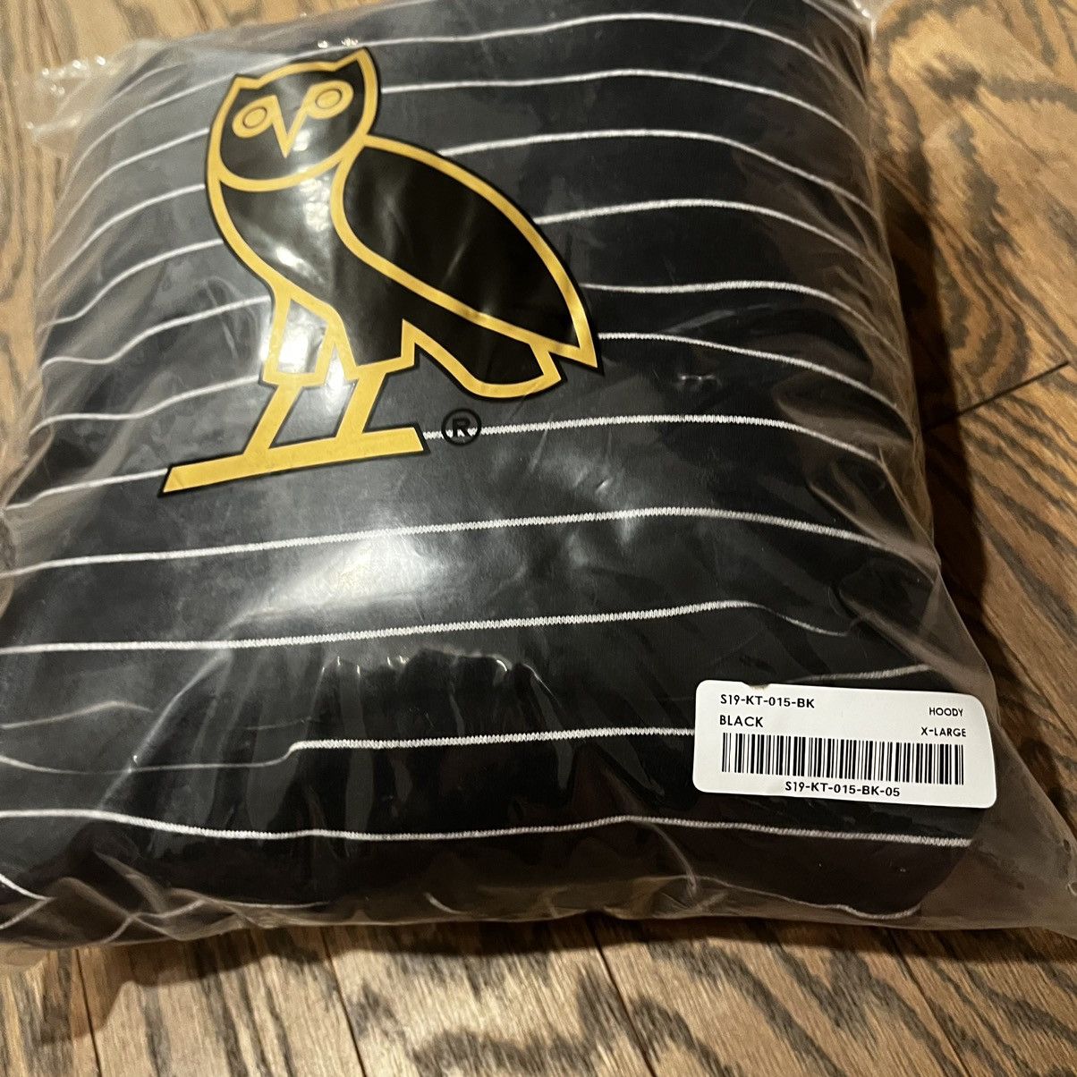 October's Very Own (OVO) Black online & White Stripped Sweater