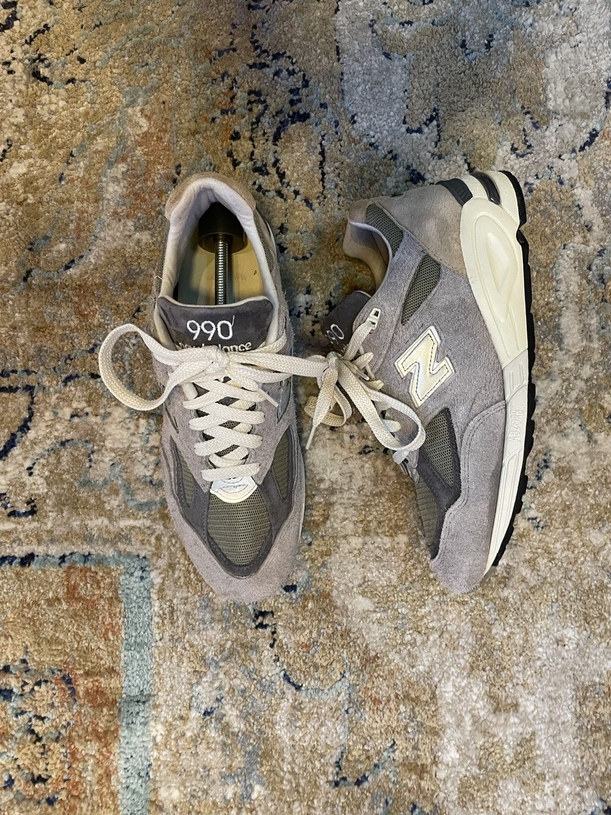 Size 11.5 - New Balance 990v2 Made In USA x Teddy