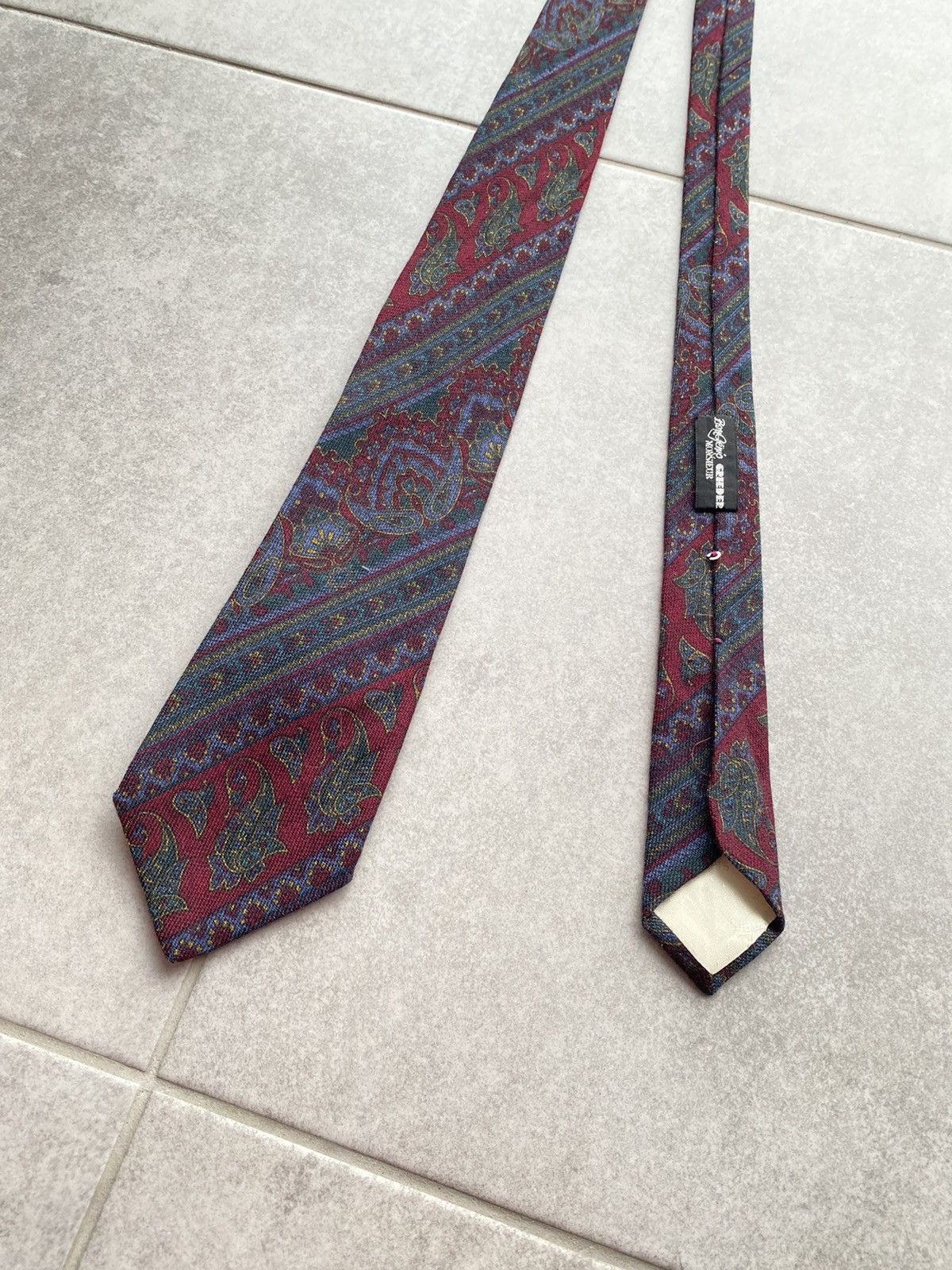 Vintage × Yves Saint Laurent Vintage Yves Saint Laurent Tie Size ONE SIZE - 2 Thumbnail