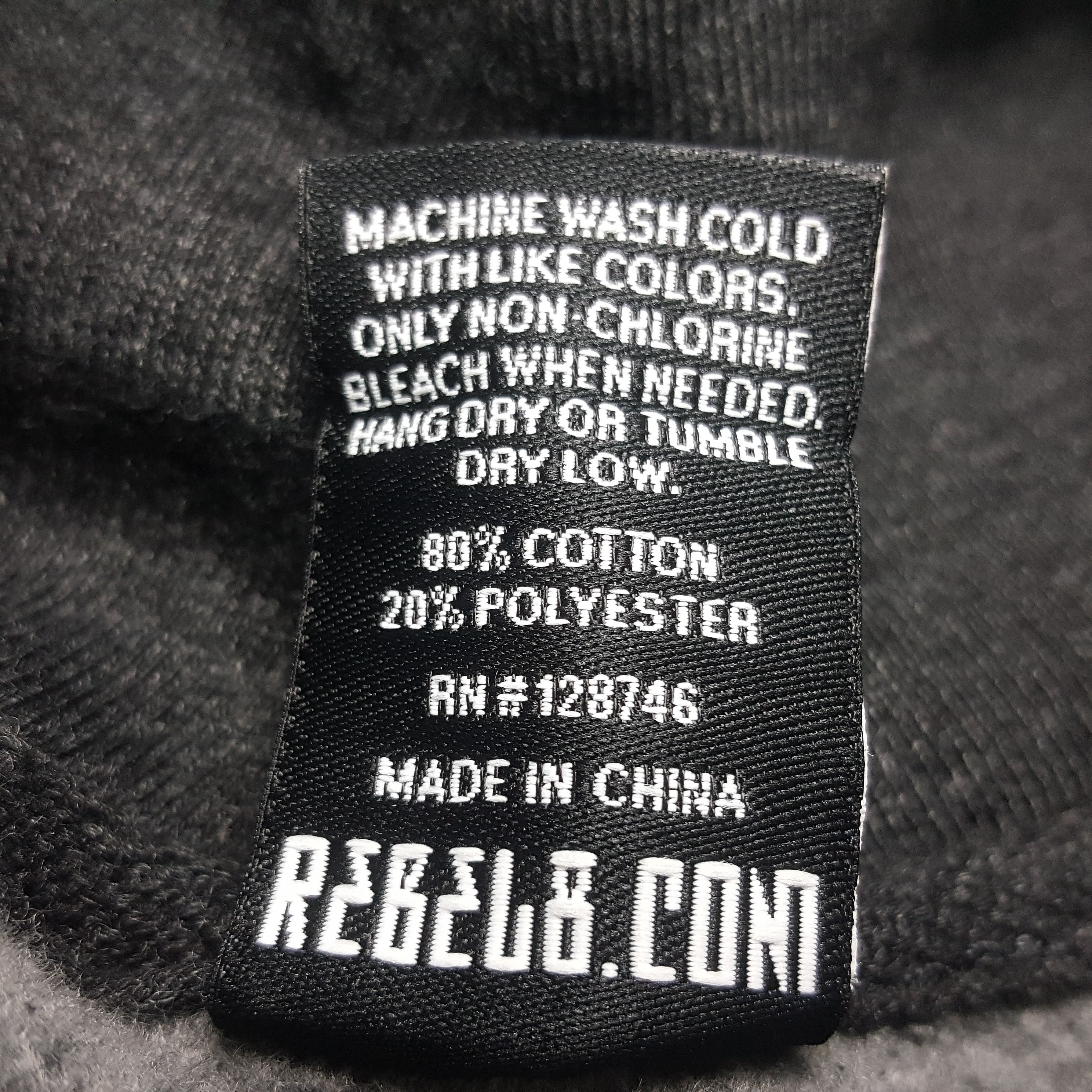 Rebel8 × Vintage REBEL EIGHT Japanese Brand Streetwear Style Hoodies Size US XL / EU 56 / 4 - 10 Thumbnail