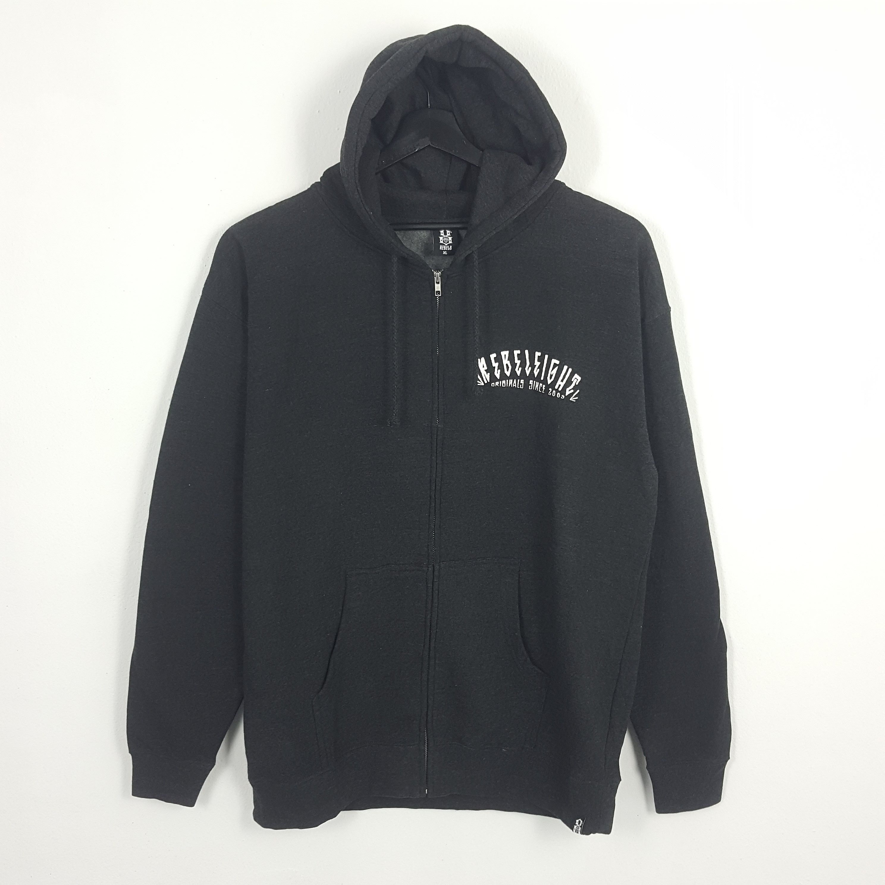 Rebel8 × Vintage REBEL EIGHT Japanese Brand Streetwear Style Hoodies Size US XL / EU 56 / 4 - 3 Thumbnail