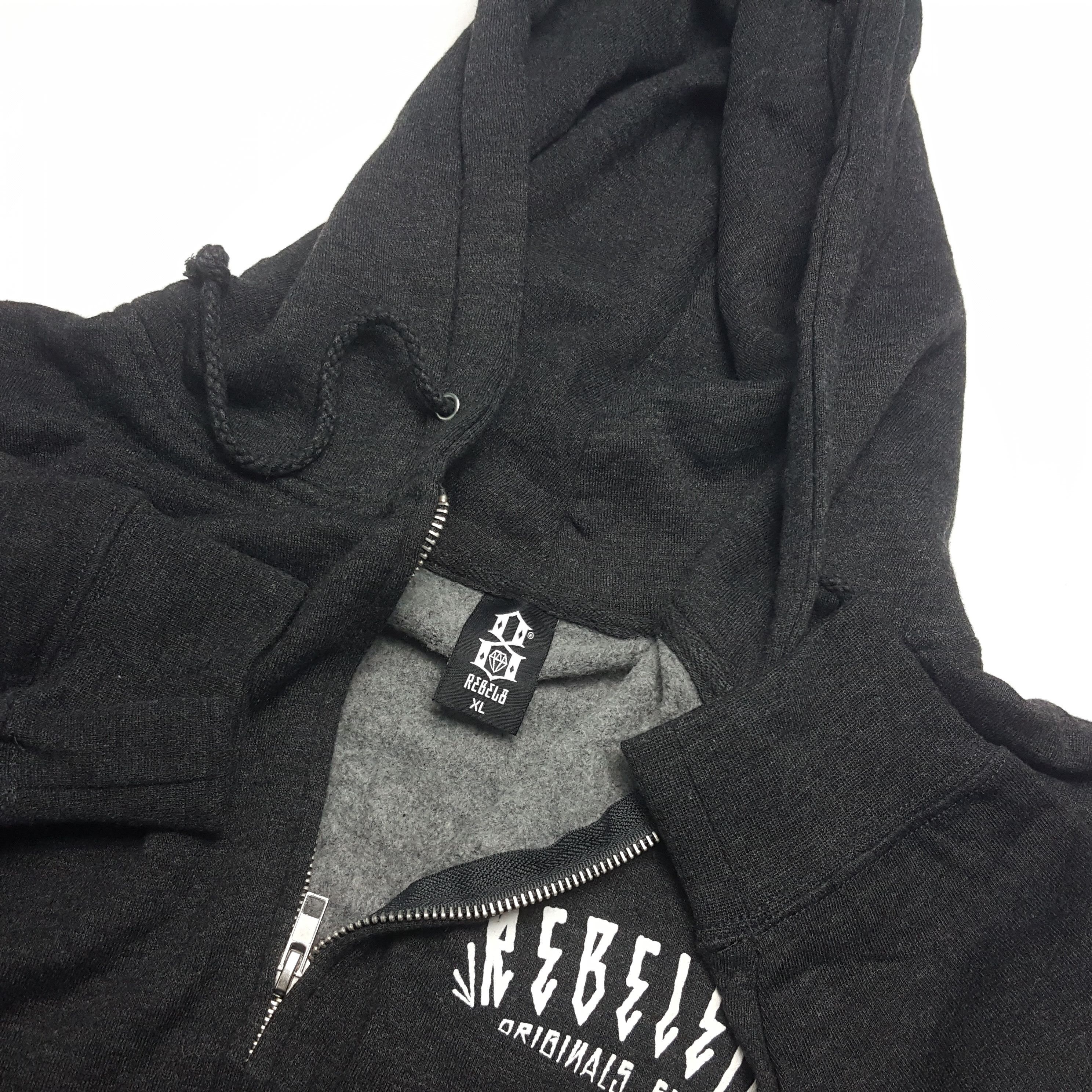 Rebel8 × Vintage REBEL EIGHT Japanese Brand Streetwear Style Hoodies Size US XL / EU 56 / 4 - 9 Thumbnail