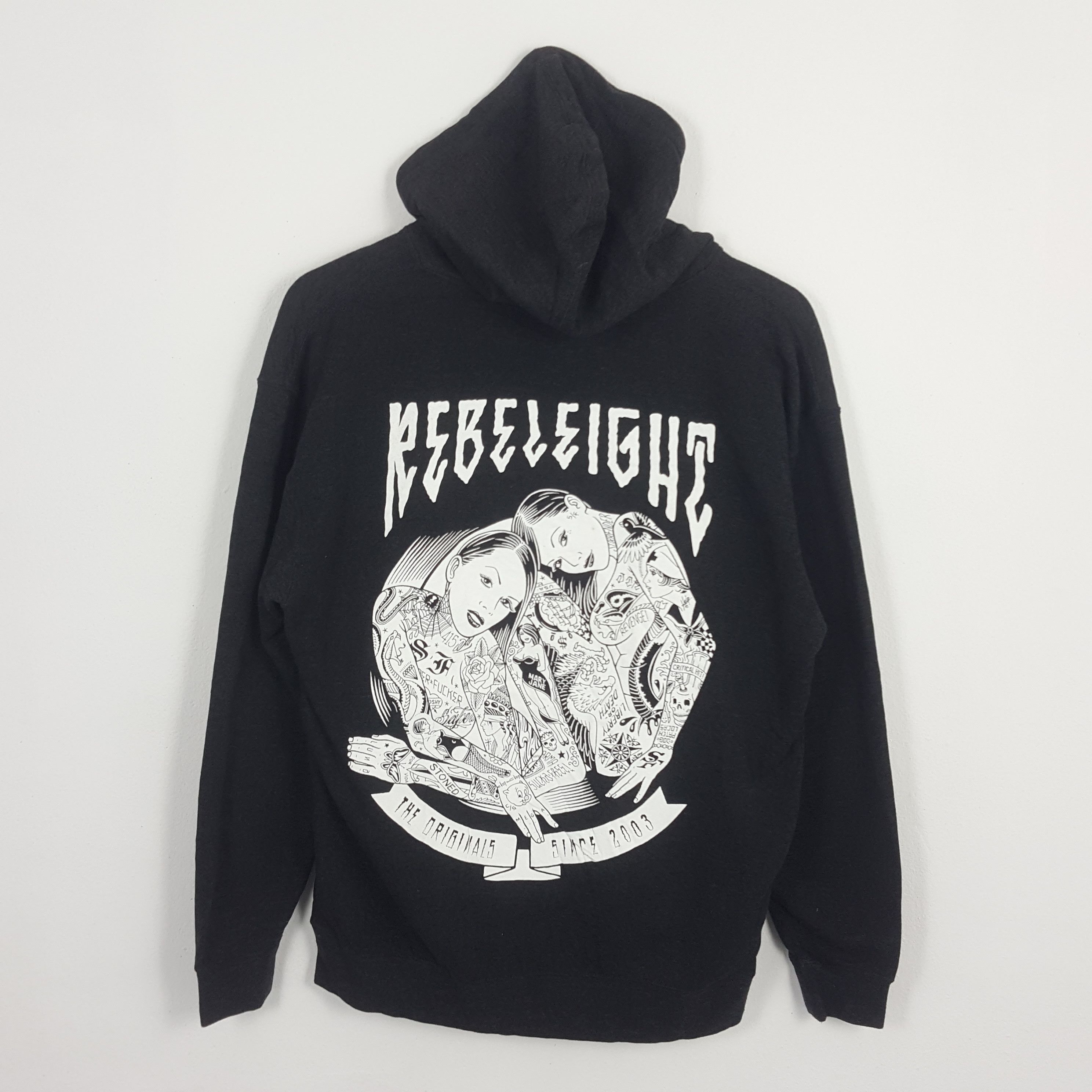 Rebel8 × Vintage REBEL EIGHT Japanese Brand Streetwear Style Hoodies Size US XL / EU 56 / 4 - 1 Thumbnail