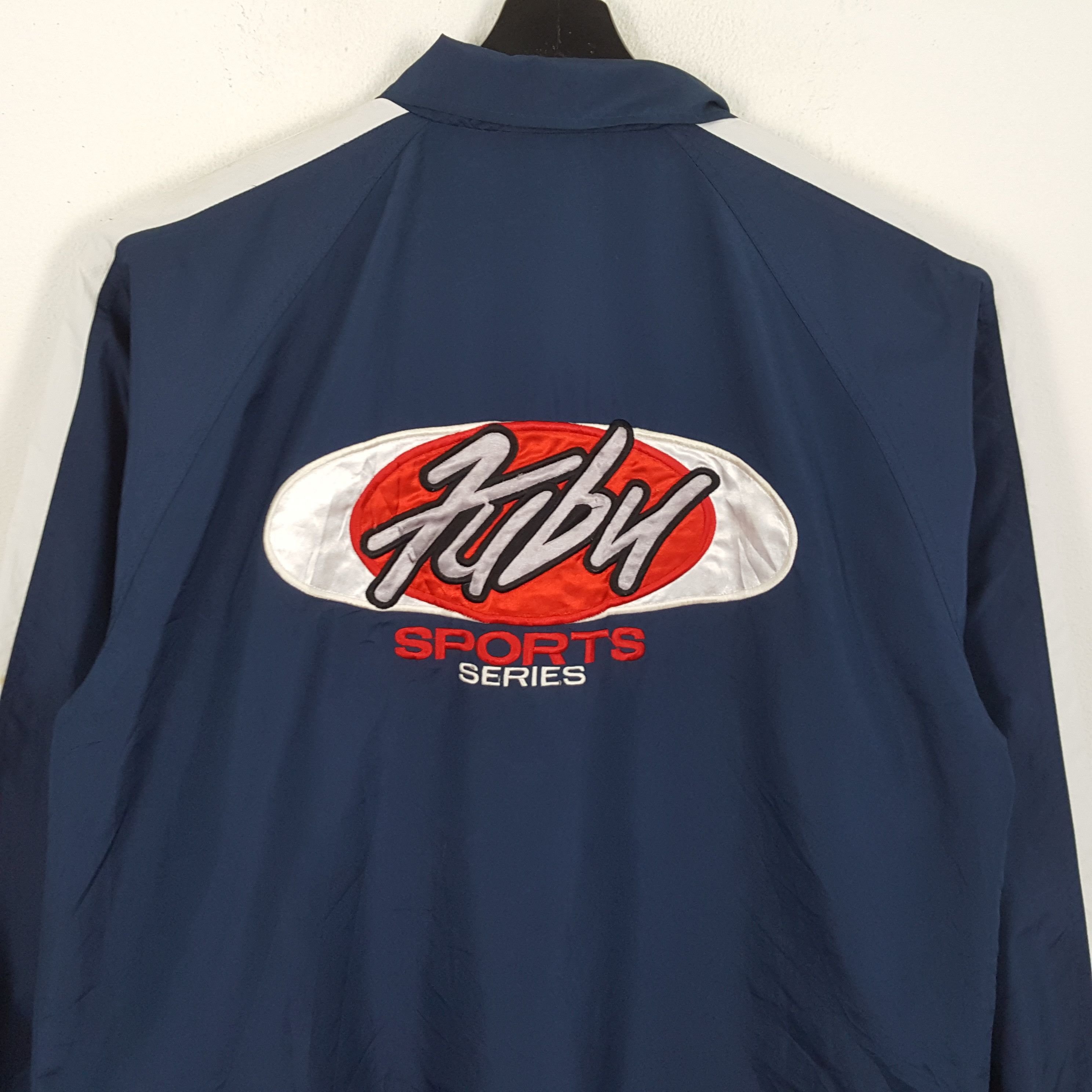 FUBU SPORT SERIES Big Back Design Windbreaker Jacket