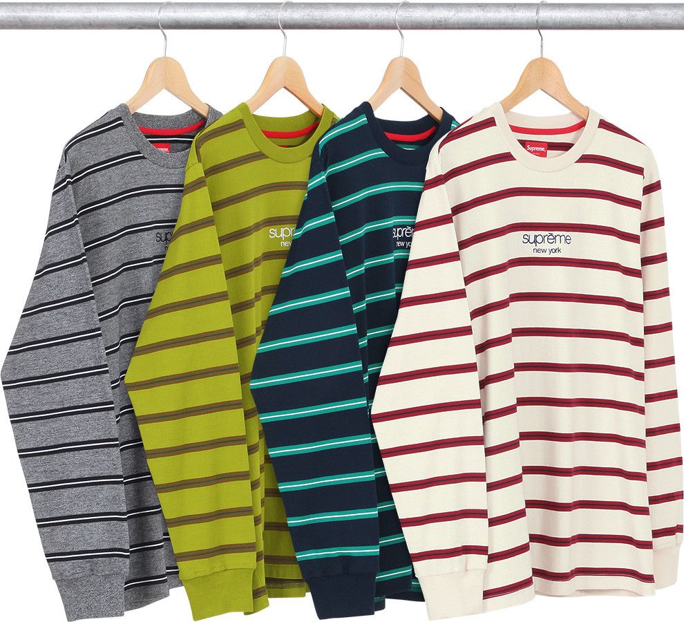 Supreme Classic Logo Longsleeve SS15 Size US M / EU 48-50 / 2 - 5 Thumbnail