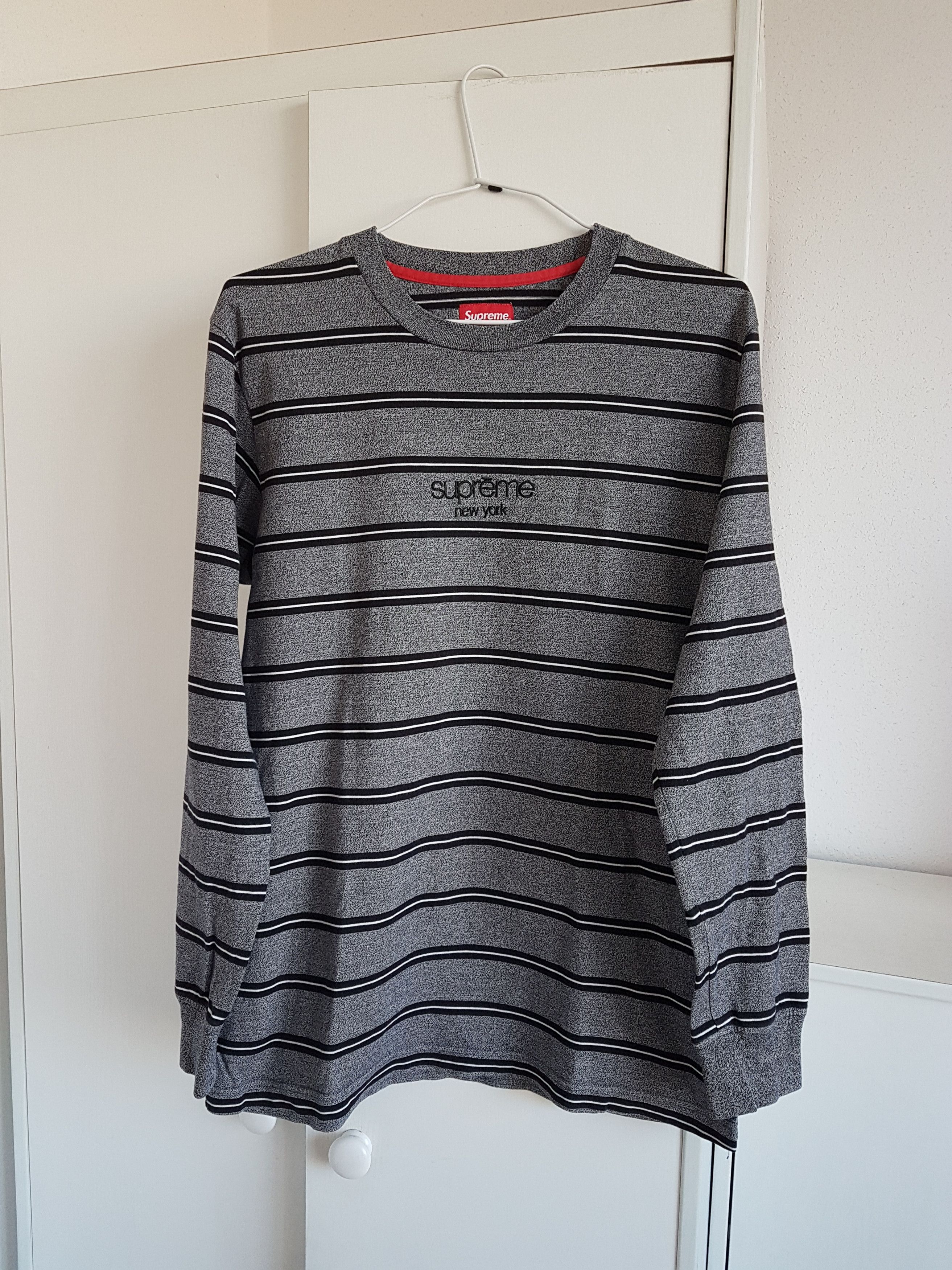 Supreme Classic Logo Longsleeve SS15 Size US M / EU 48-50 / 2 - 1 Thumbnail