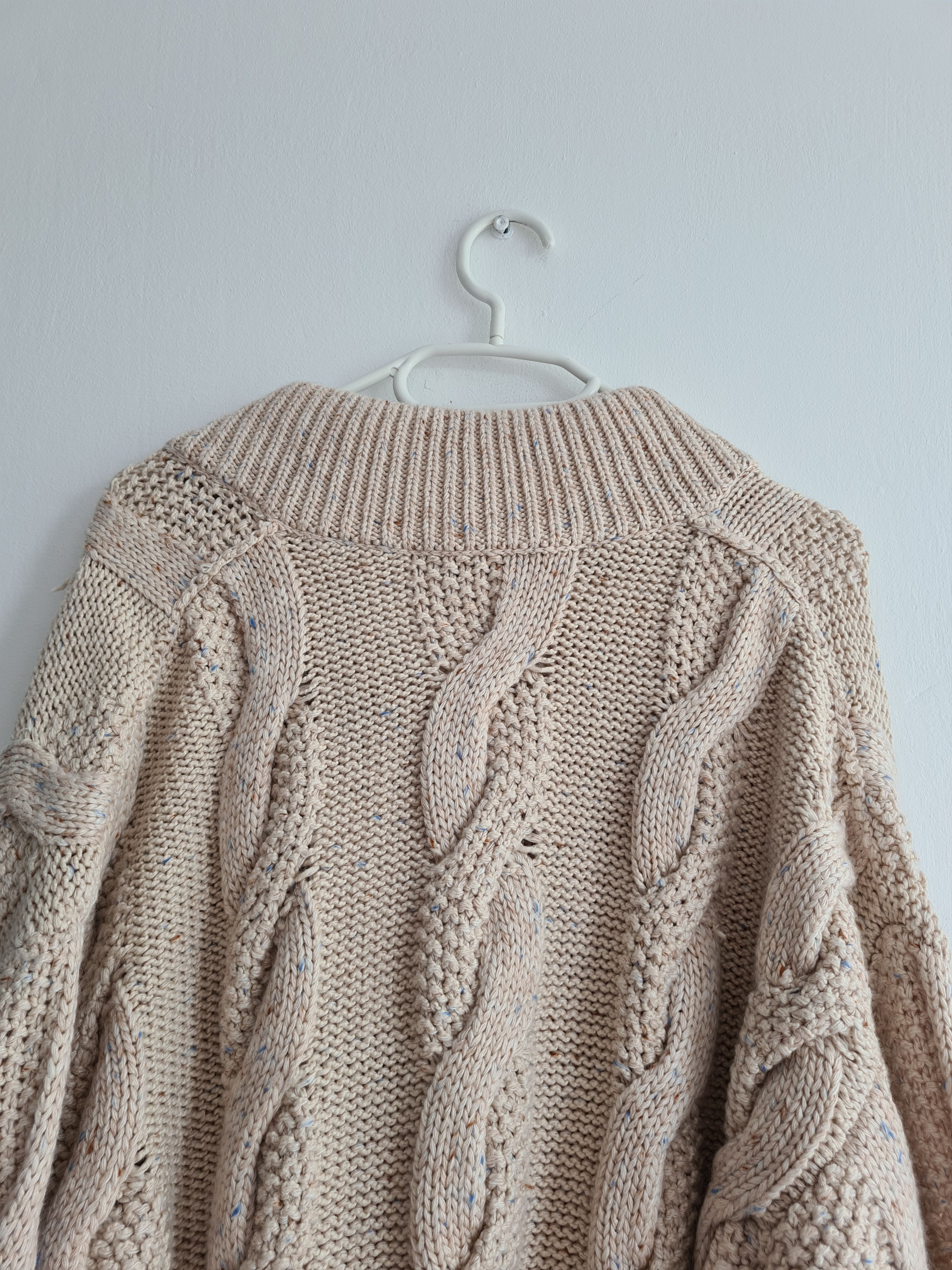 Acne Studios Karakia V-Neck Cable Sweater Size US M / EU 48-50 / 2 - 4 Thumbnail