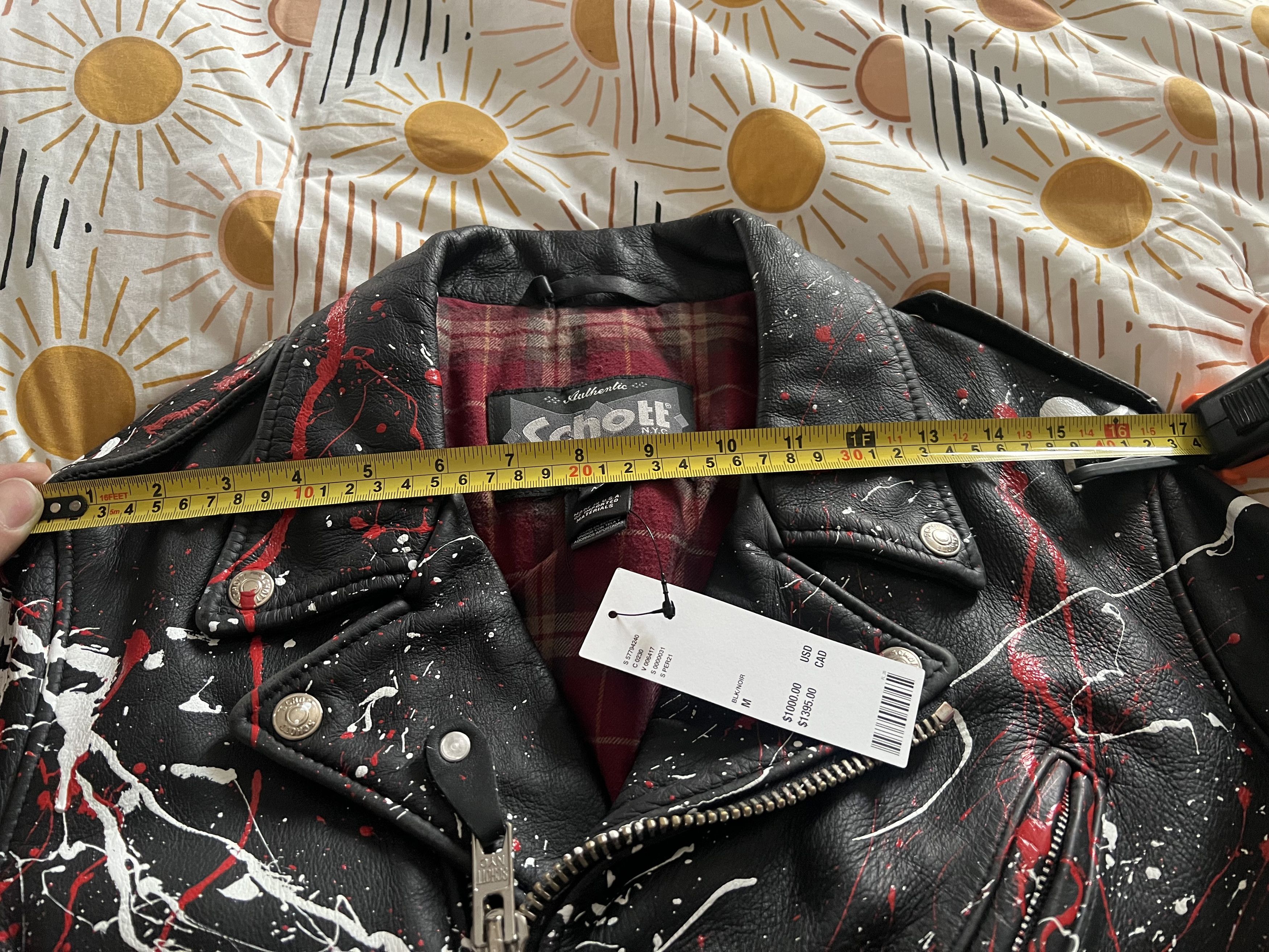 Schott Schott Hand Painted Truth Moto Leather Jacket 626VN Size US M / EU 48-50 / 2 - 12 Thumbnail