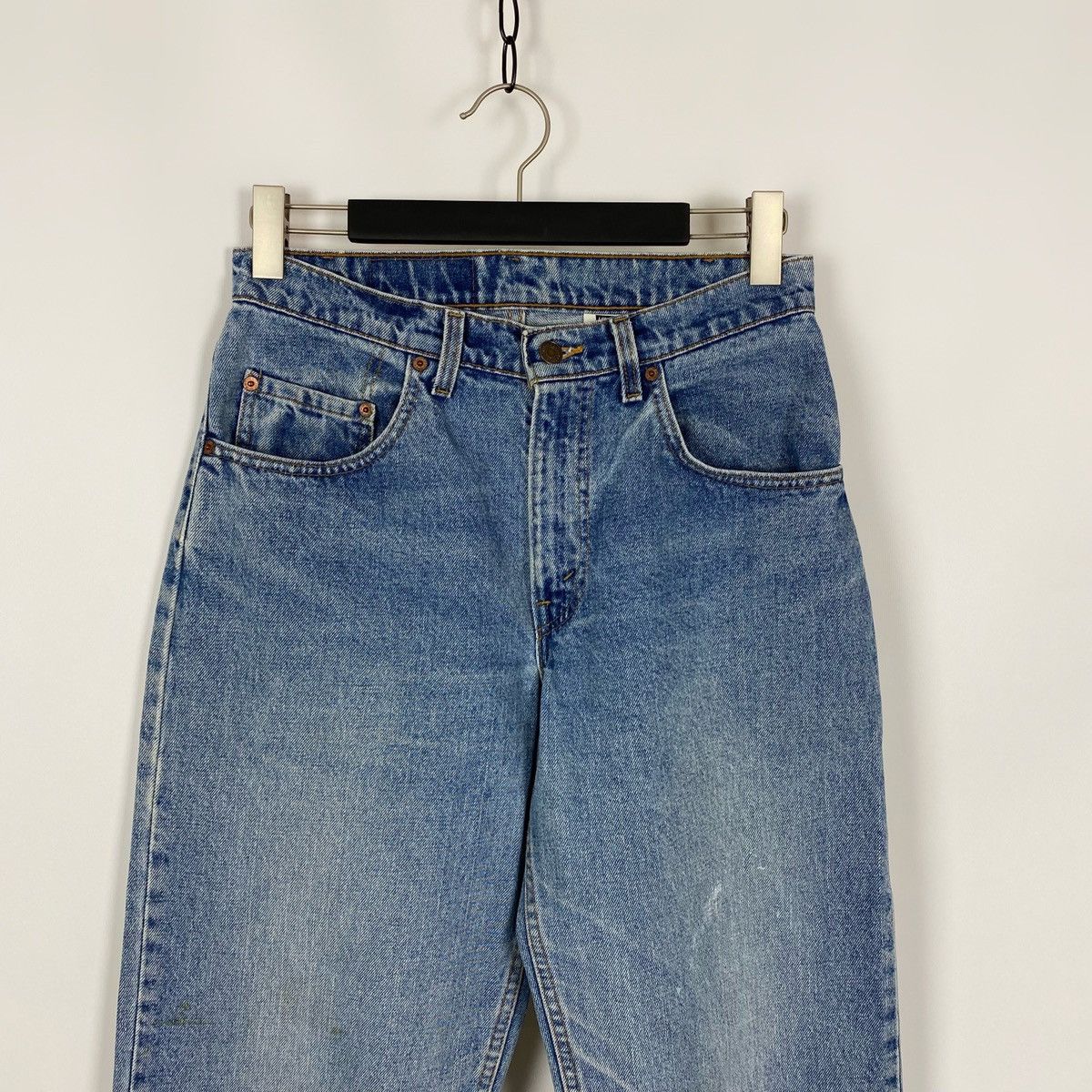 Levi's 90’s Vintage Levi’s 560 Washed Denim Jeans Made in USA Size US 31 - 4 Thumbnail