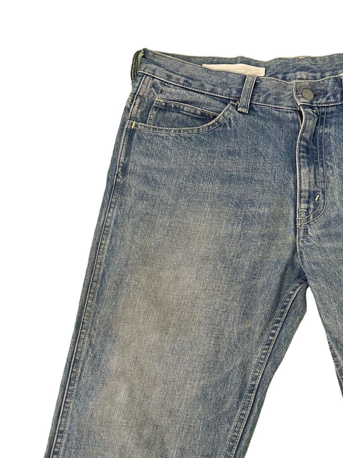 Japanese Brand Flare Jeans Shimamura Japan Distress Boot Cut Denim 4🟦8 Size US 32 / EU 48 - 8 Thumbnail