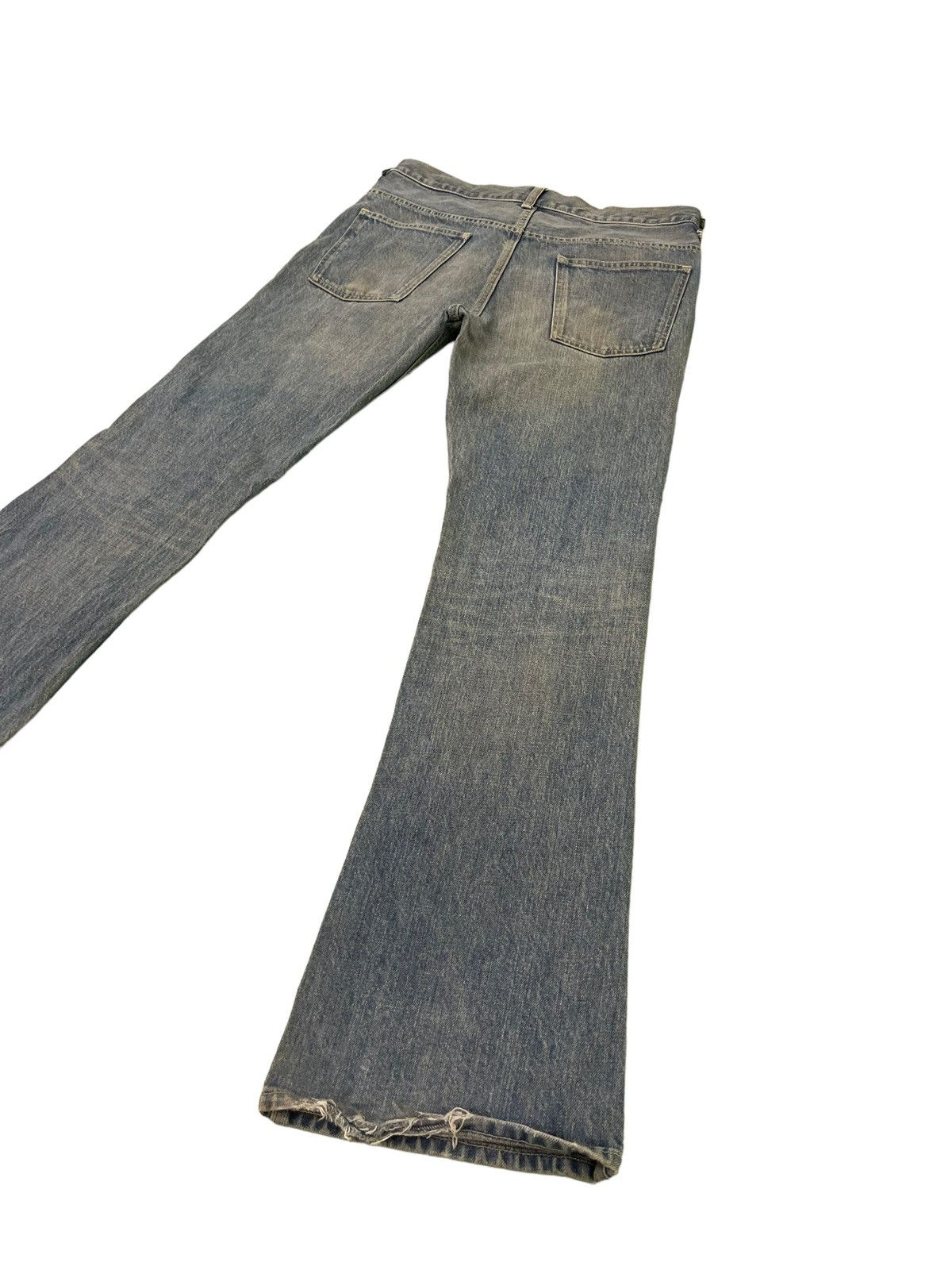 Japanese Brand Flare Jeans Shimamura Japan Distress Boot Cut Denim 4🟦8 Size US 32 / EU 48 - 14 Thumbnail