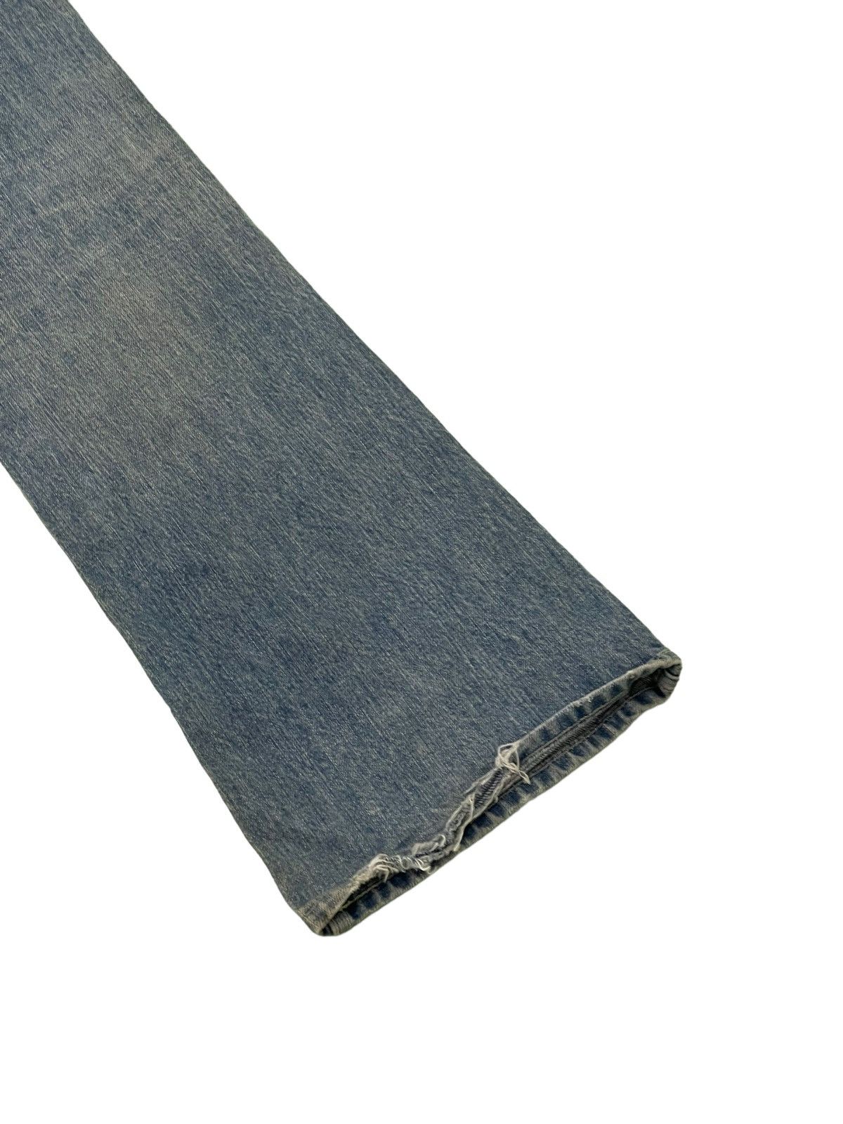 Japanese Brand Flare Jeans Shimamura Japan Distress Boot Cut Denim 4🟦8 Size US 32 / EU 48 - 15 Thumbnail