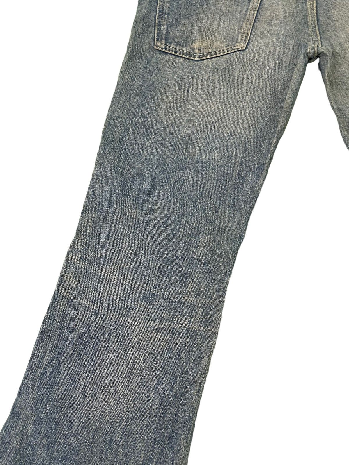 Japanese Brand Flare Jeans Shimamura Japan Distress Boot Cut Denim 4🟦8 Size US 32 / EU 48 - 17 Thumbnail