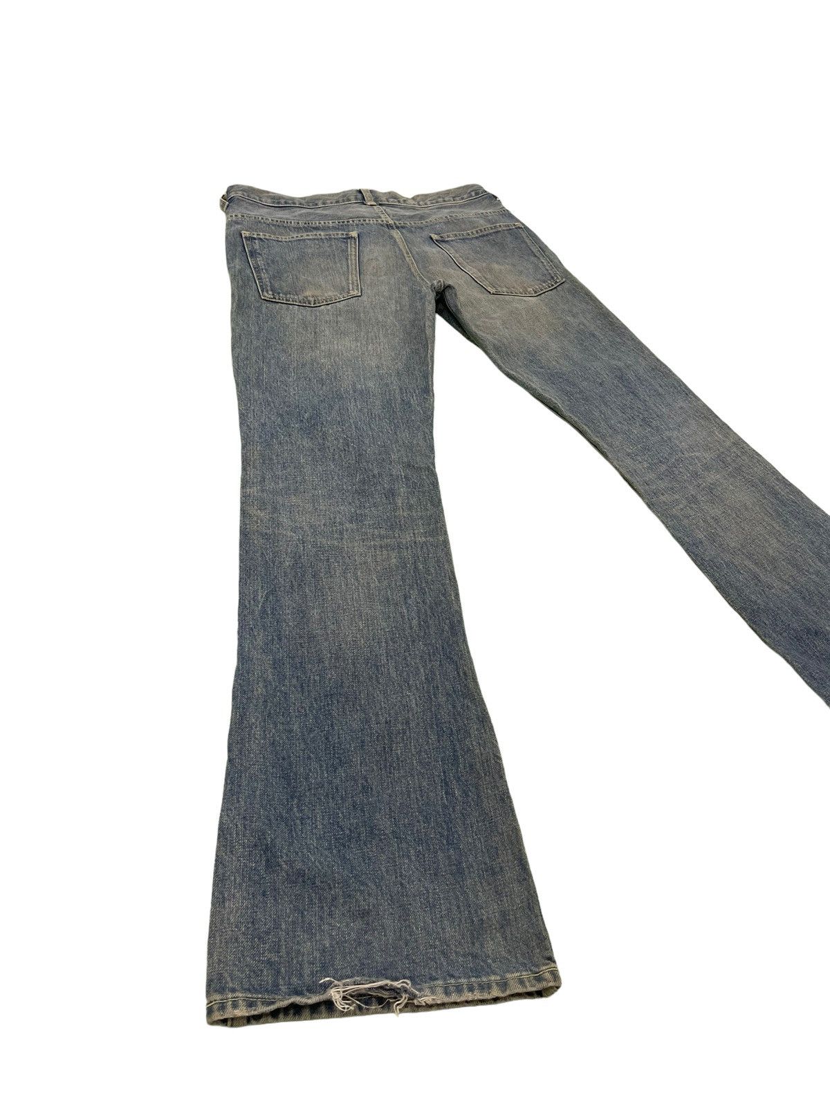 Japanese Brand Flare Jeans Shimamura Japan Distress Boot Cut Denim 4🟦8 Size US 32 / EU 48 - 13 Thumbnail