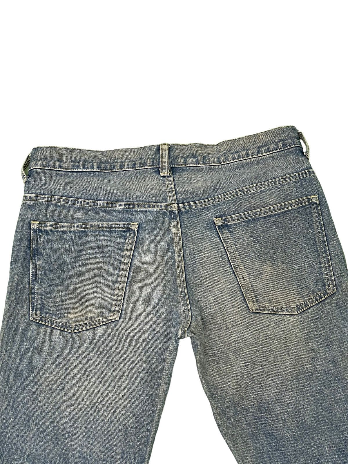 Japanese Brand Flare Jeans Shimamura Japan Distress Boot Cut Denim 4🟦8 Size US 32 / EU 48 - 19 Thumbnail