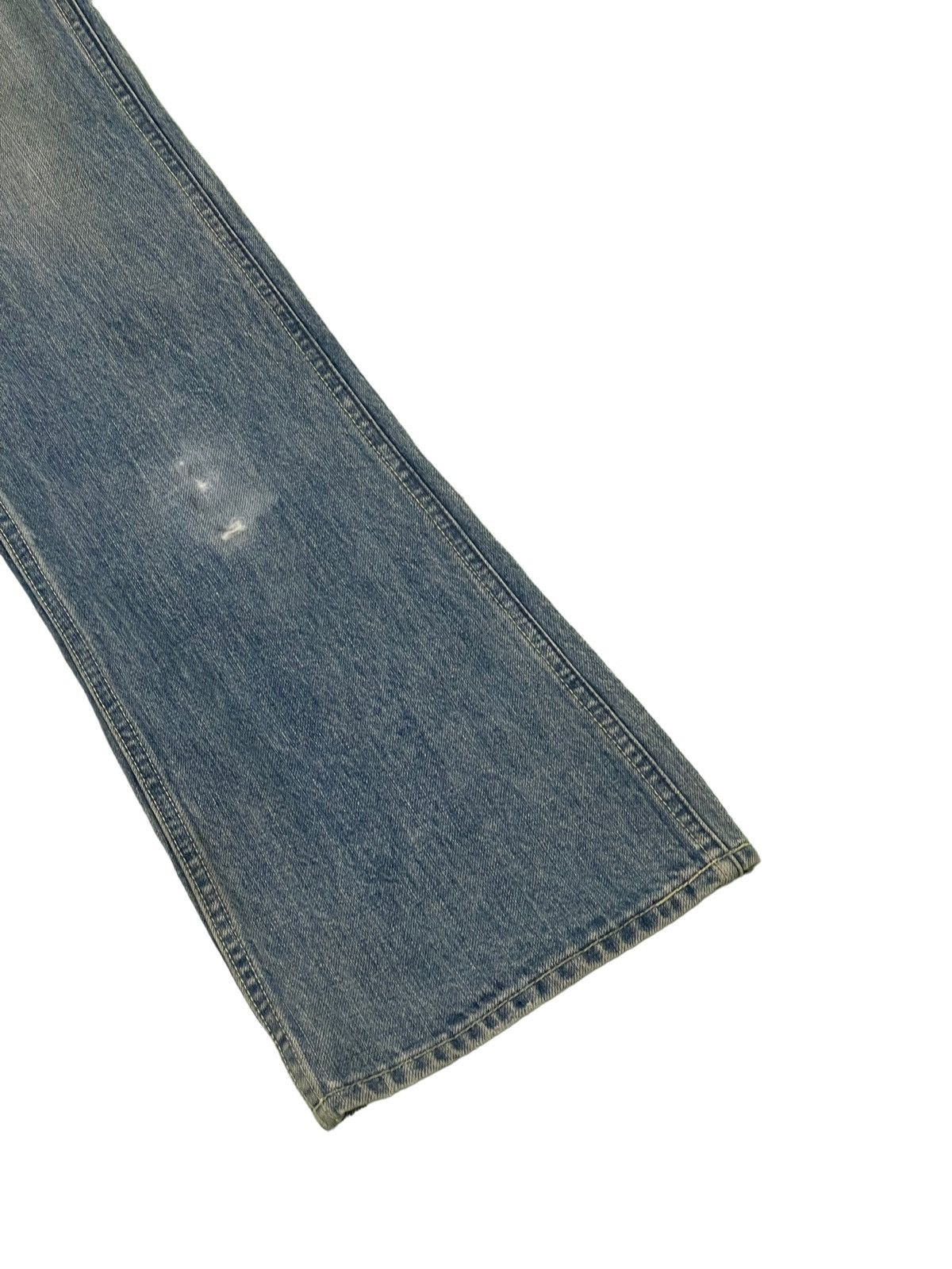 Japanese Brand Flare Jeans Shimamura Japan Distress Boot Cut Denim 4🟦8 Size US 32 / EU 48 - 4 Thumbnail
