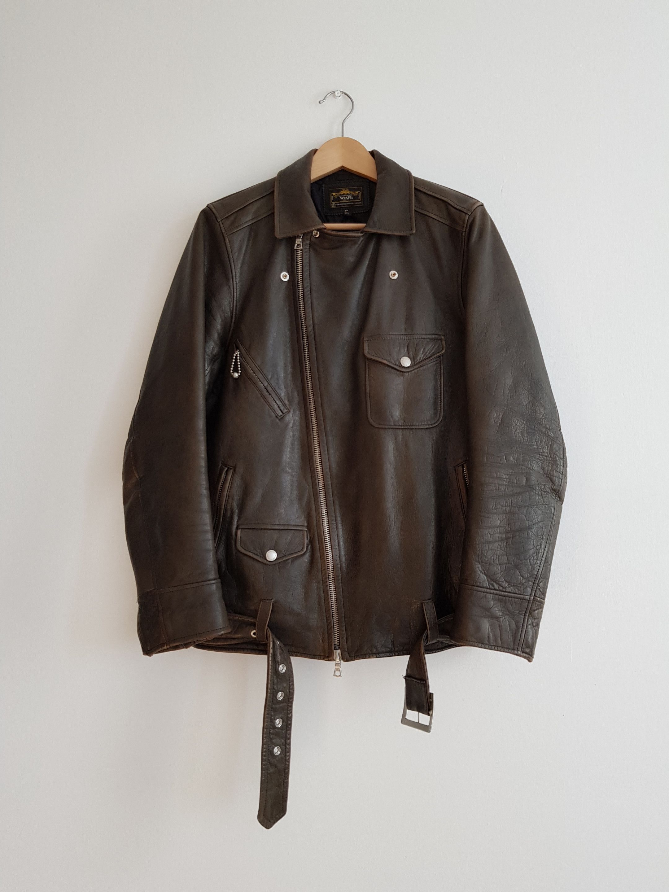 Wtaps Leather Riders Jacket AW10 Size US L / EU 52-54 / 3 - 1 Thumbnail