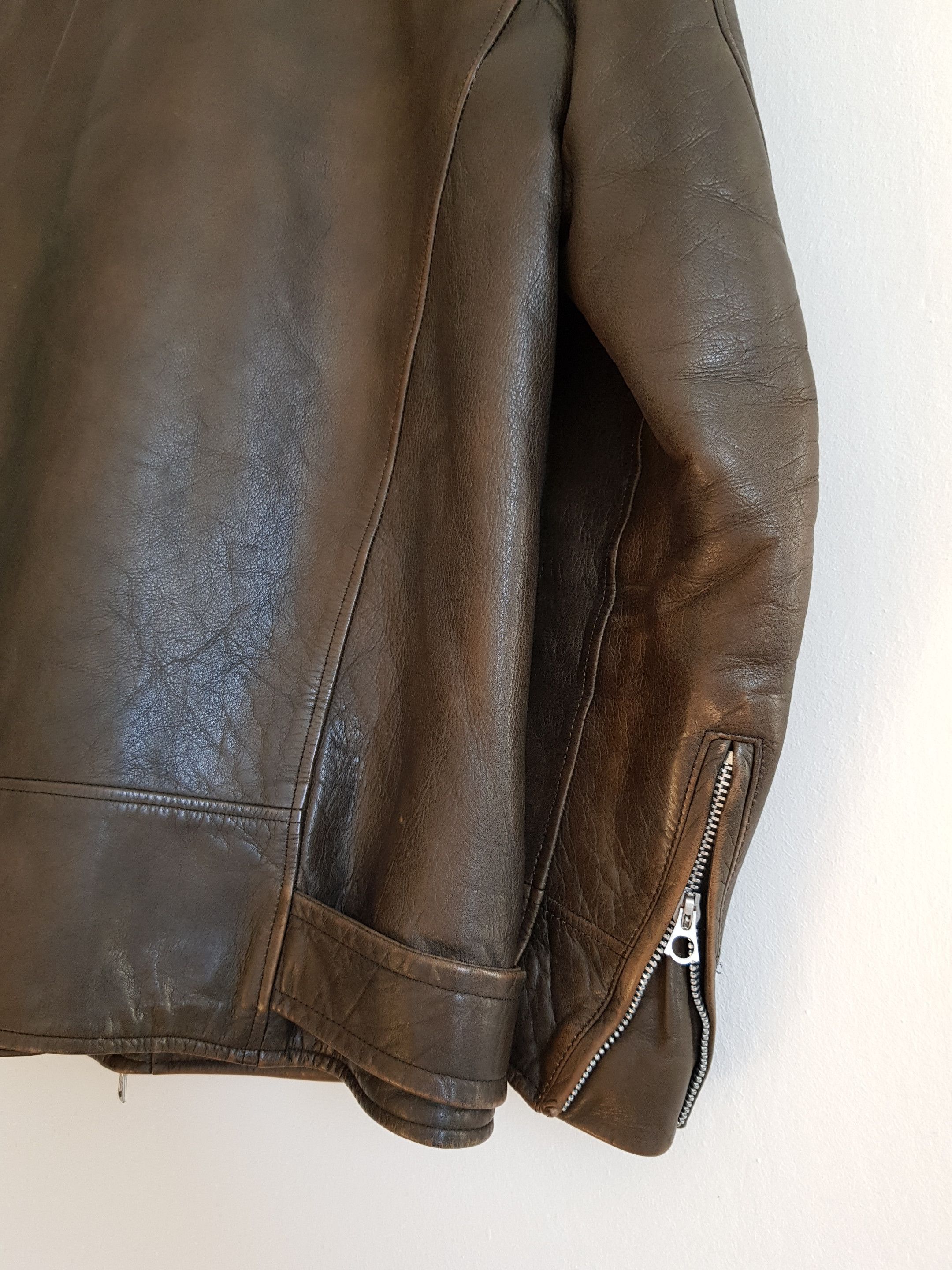 Wtaps Leather Riders Jacket AW10 Size US L / EU 52-54 / 3 - 9 Thumbnail