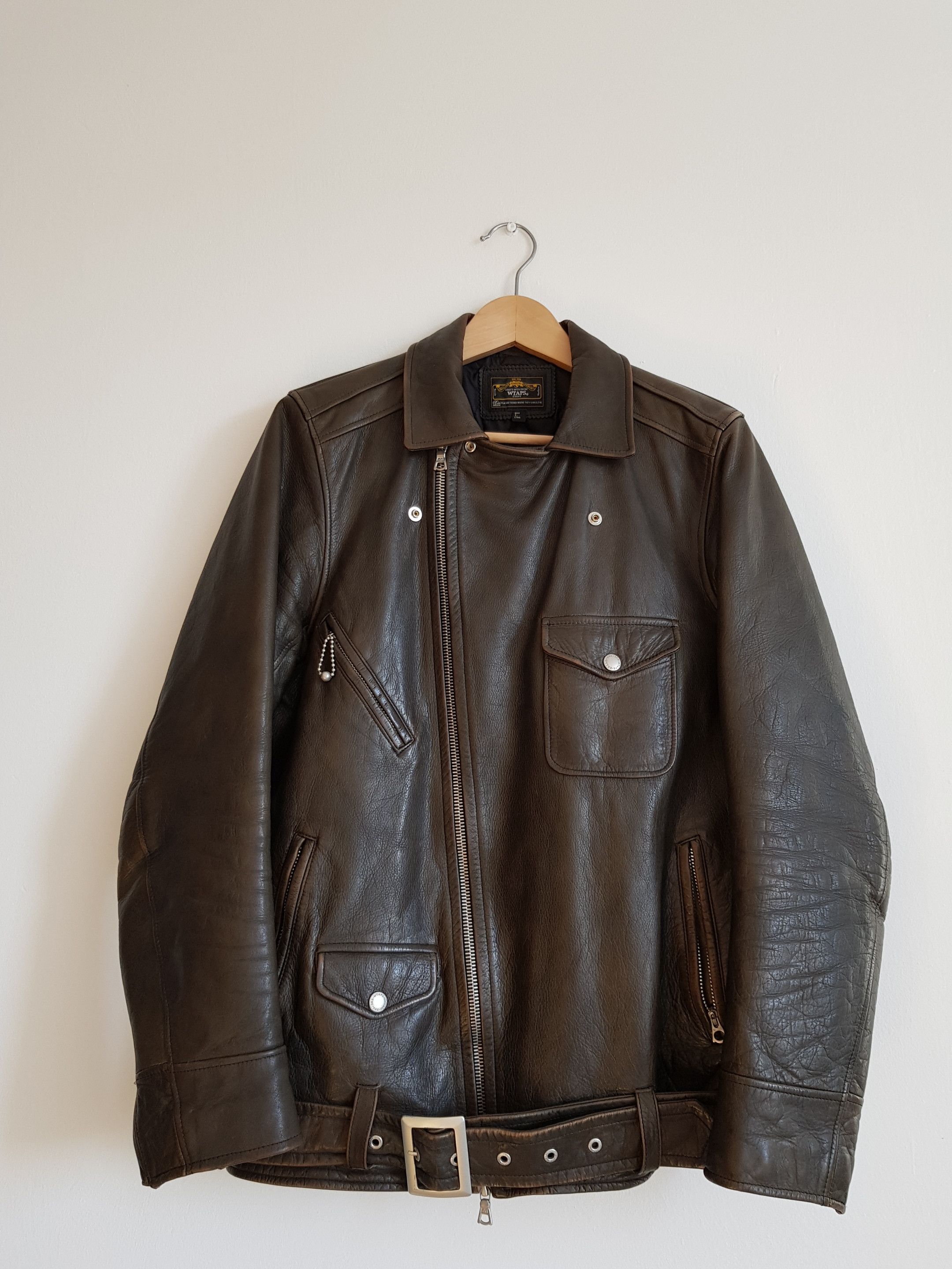 Wtaps Leather Riders Jacket AW10 Size US L / EU 52-54 / 3 - 5 Thumbnail