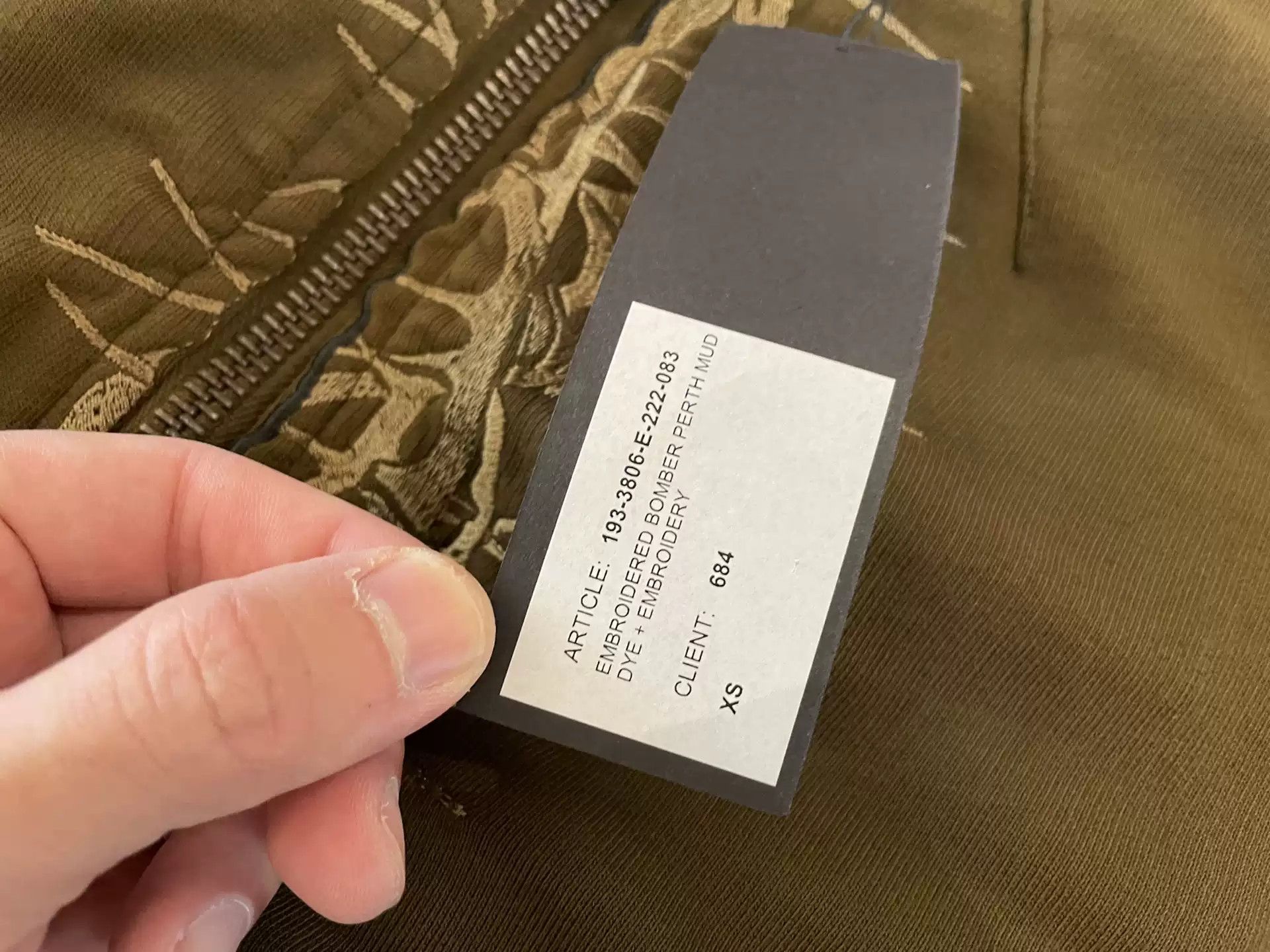 Haider Ackermann Haider AckermannBomber jkt size xs Size US XS / EU 42 / 0 - 6 Thumbnail