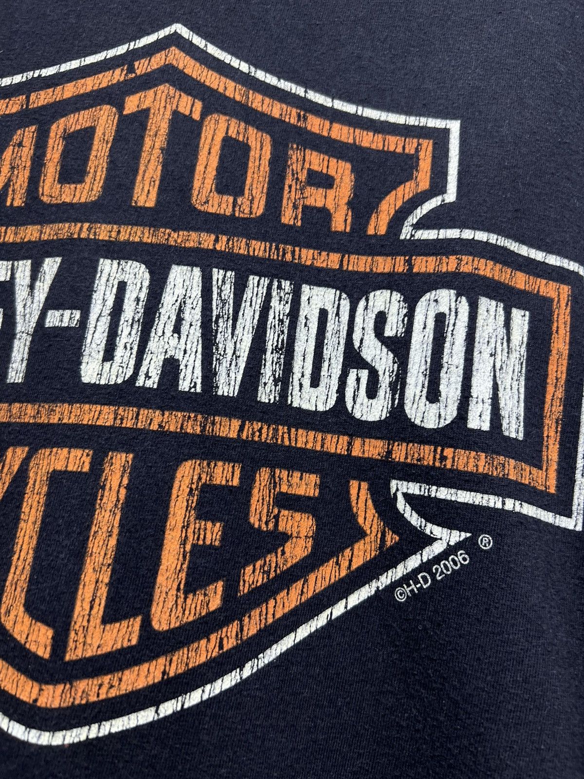 Harley Davidson × Vintage Vintage Y2k Harley Davidson Orlando Florida USA T-Shirt 00’s Size US L / EU 52-54 / 3 - 4 Thumbnail