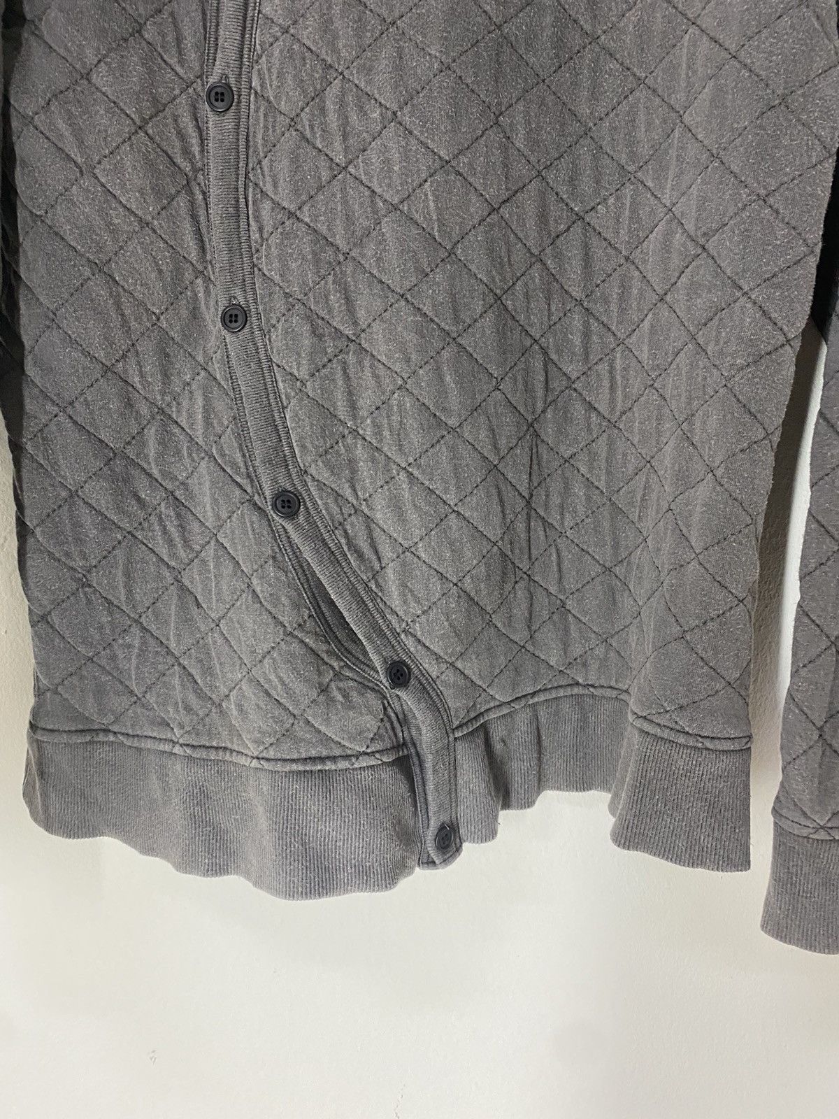 PPFM PPFM Quilted Cardigan Jacket Asymmetrical Button Nice Design Size US M / EU 48-50 / 2 - 5 Thumbnail