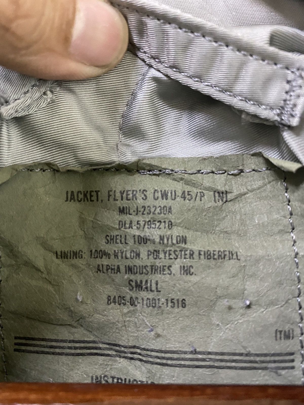 Alpha Industries Vintage 90’s Alpha Industries Bomber Jacket Design Size US S / EU 44-46 / 1 - 7 Thumbnail