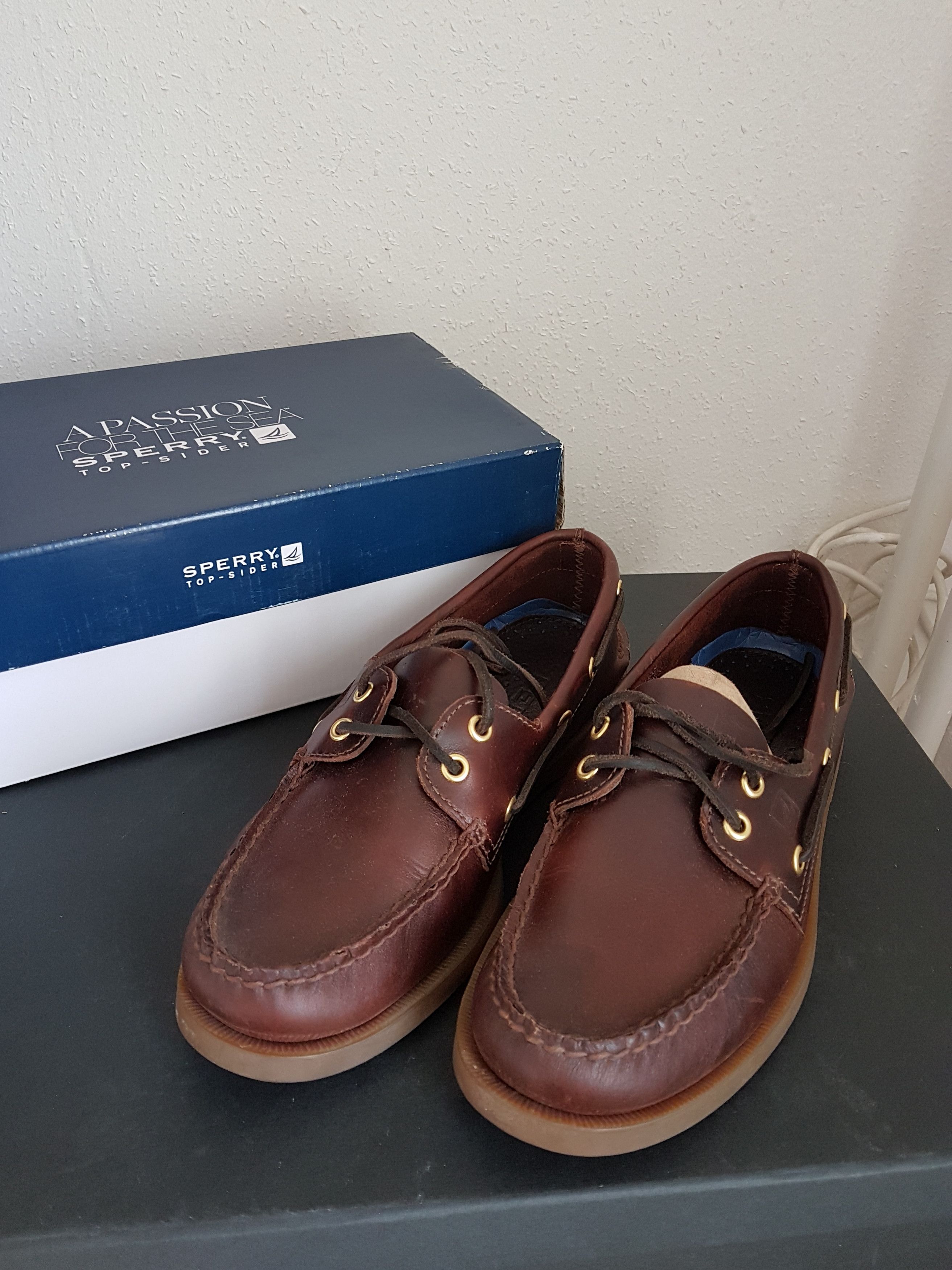 Sperry Topsider Amaretto Size US 8 / EU 41 - 1 Thumbnail