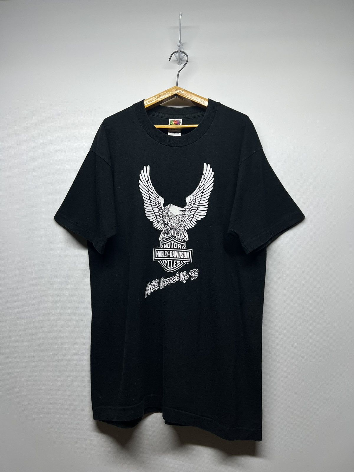 Harley Davidson × Vintage Vintage 1998 Y2k Harley Davidson All Revved Up T-Shirt Size US L / EU 52-54 / 3 - 3 Thumbnail