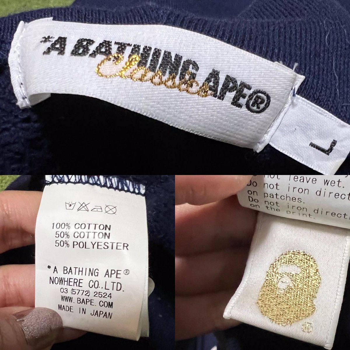 Bape Bape Full Zip Hoodie Size US L / EU 52-54 / 3 - 9 Thumbnail